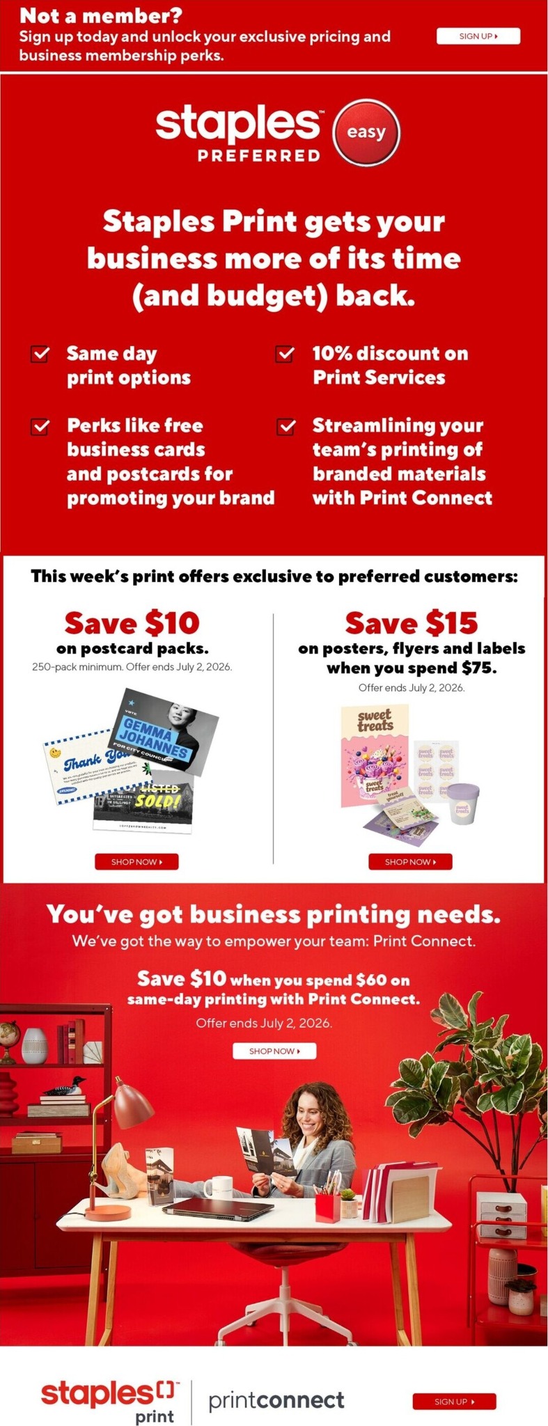 staples - Staples Flyer Valid from 2026-06-26 to 2026-07-02 - page: 18