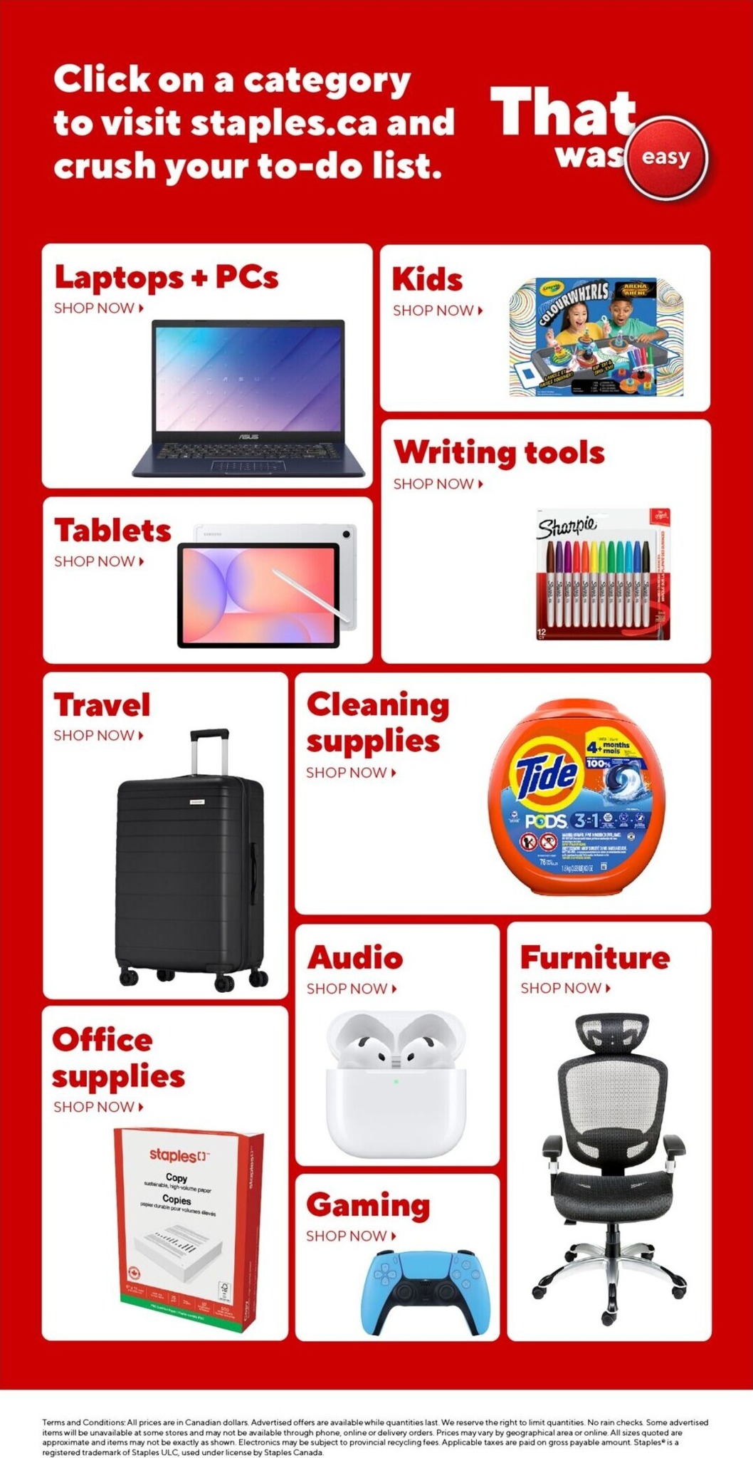 staples - Staples Flyer Valid from 2026-07-17 to 2026-07-23 - page: 22