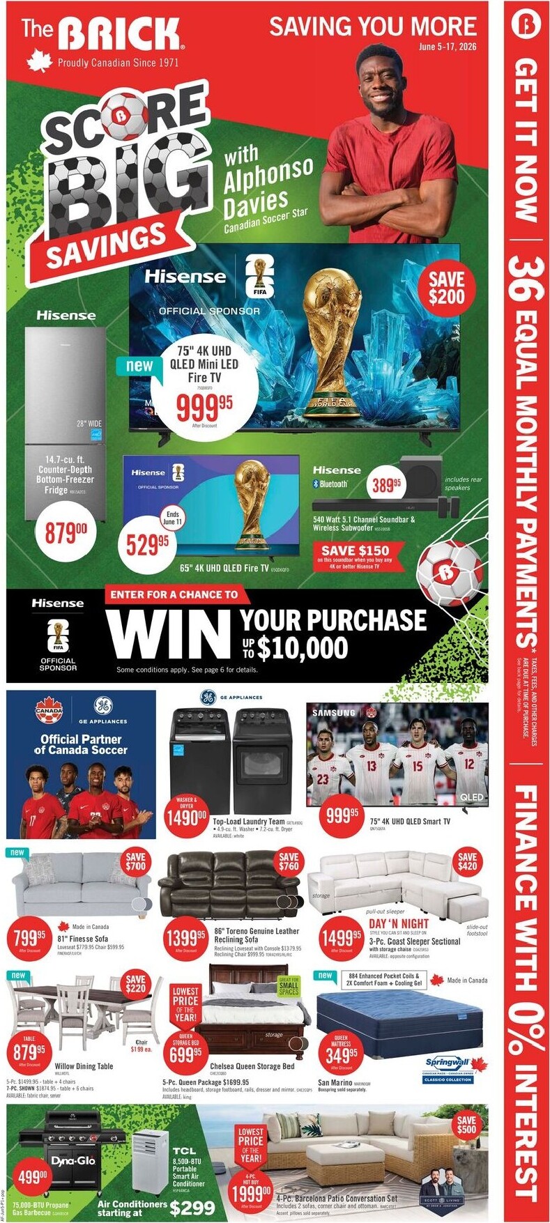 the-brick - The Brick - Score Big Flyer Valid from 2026-06-05 to 2026-06-17