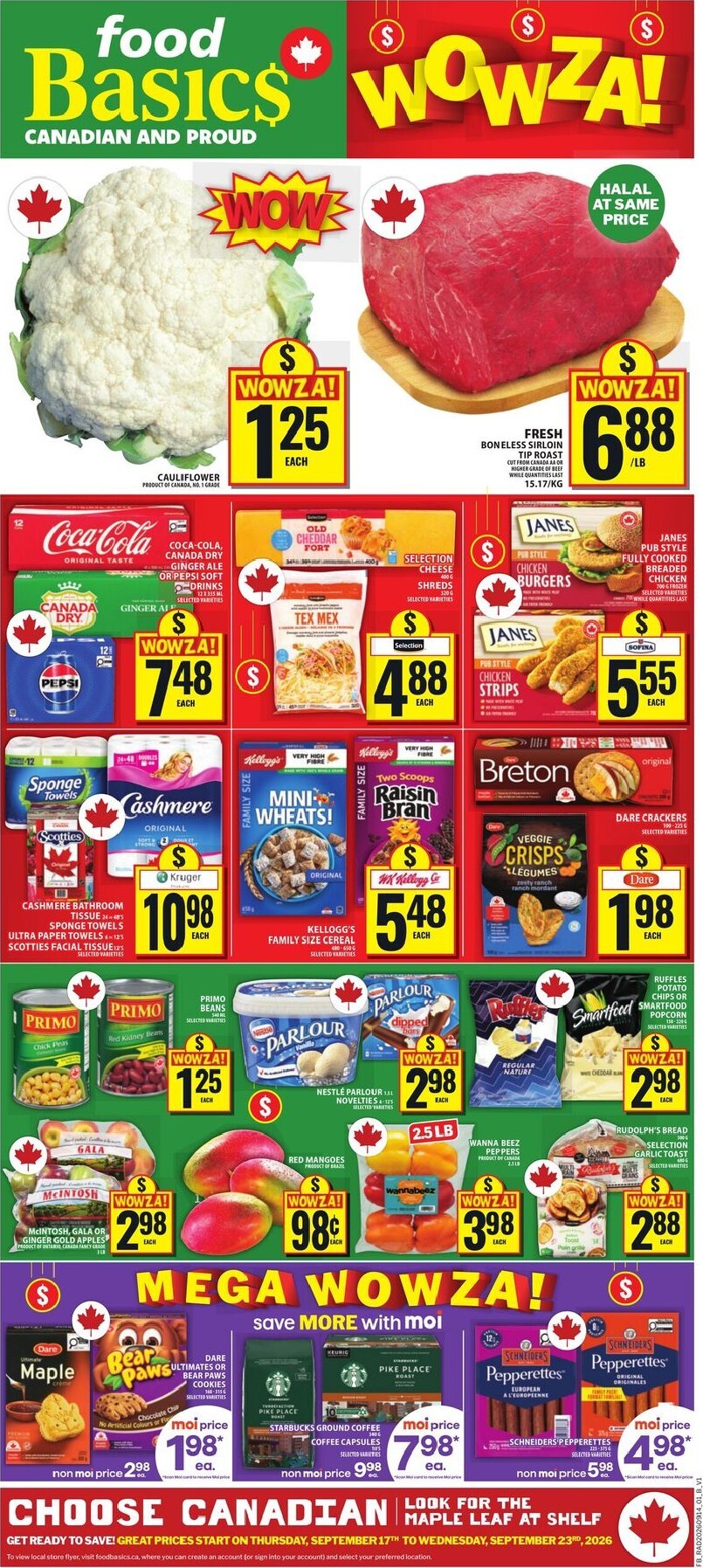 food-basics - Food Basics Flyer Valid from 2026-09-17 to 2026-09-23