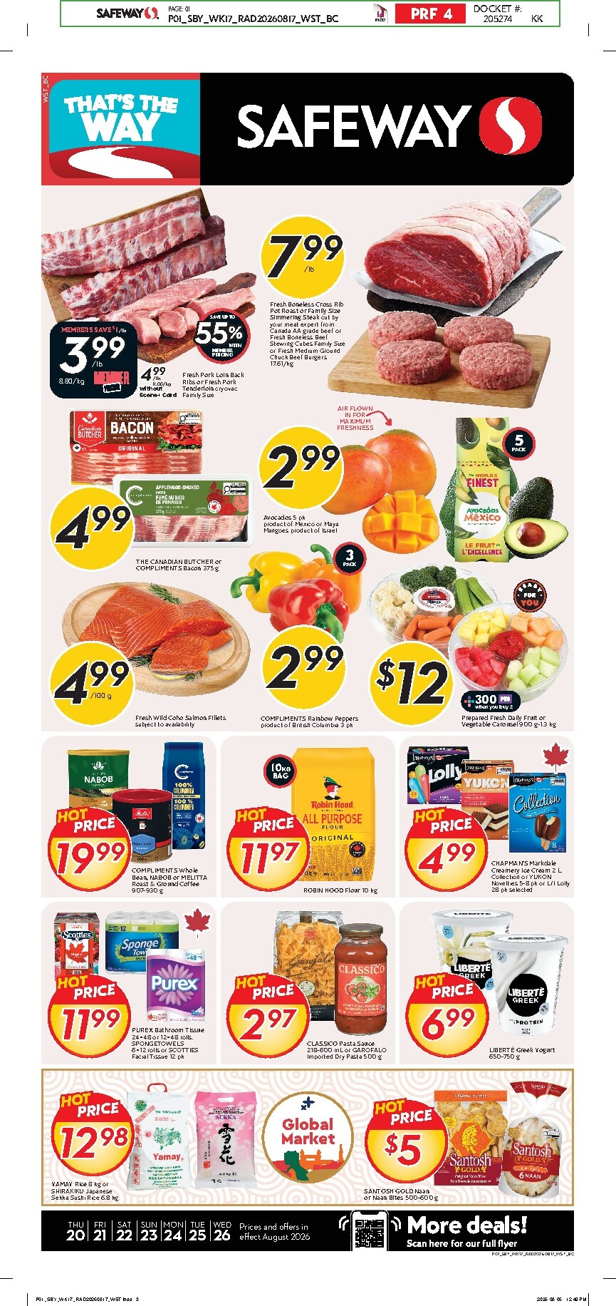 safeway - New Safeway Flyer for This Week – 2026-08-20 to 2026-08-26