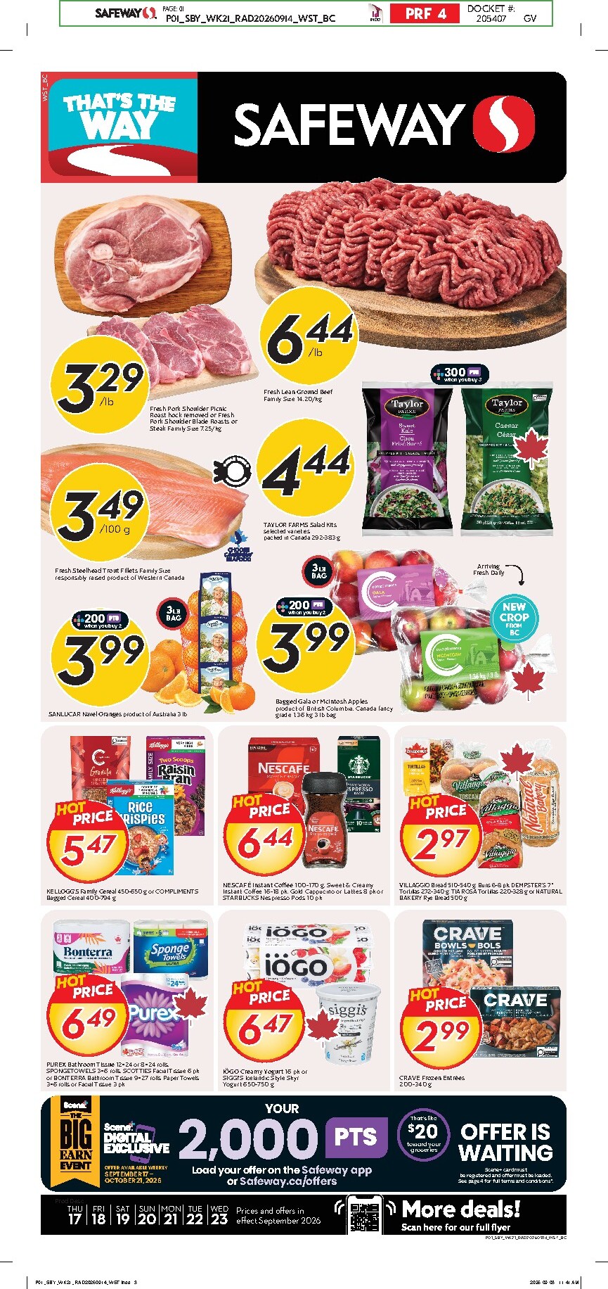 safeway - New Safeway Flyer for This Week – 2026-09-17 to 2026-09-23