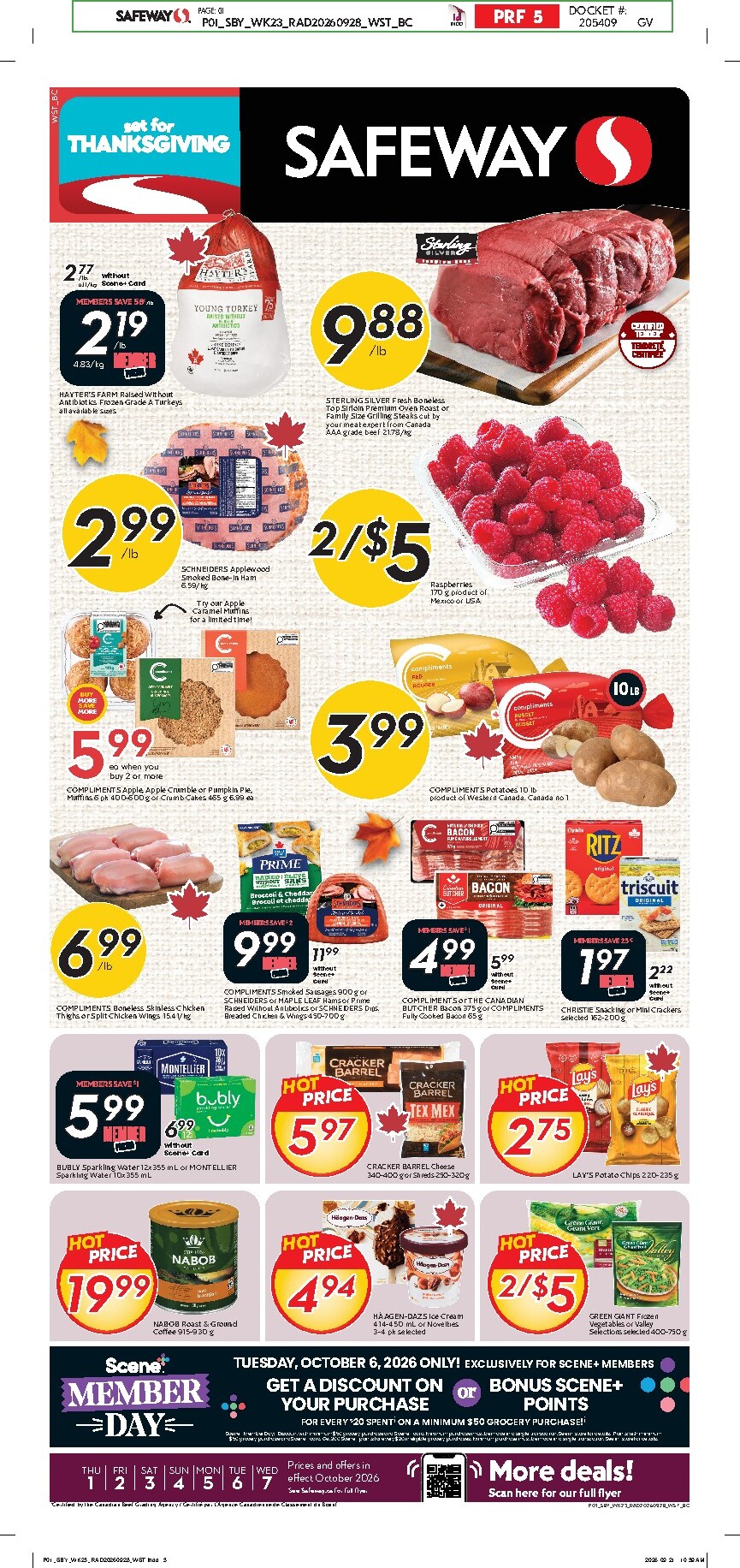 safeway - New Safeway Flyer for This Week – 2026-10-01 to 2026-10-07