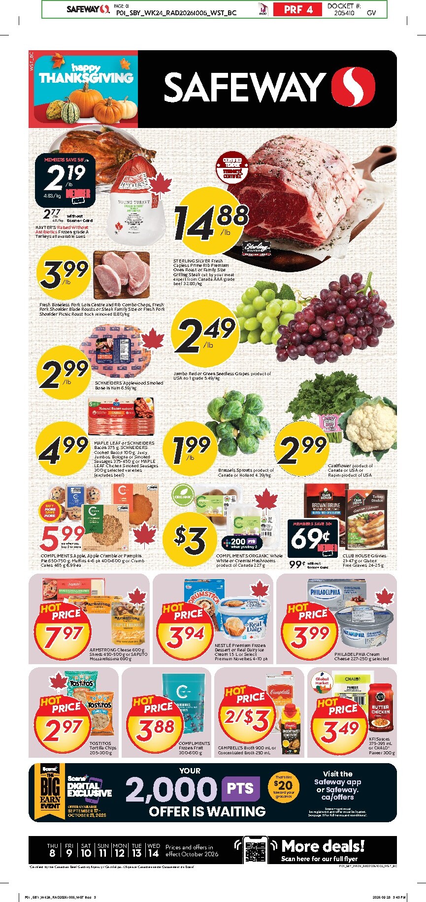 safeway - New Safeway Flyer for This Week – 2026-10-08 to 2026-10-14