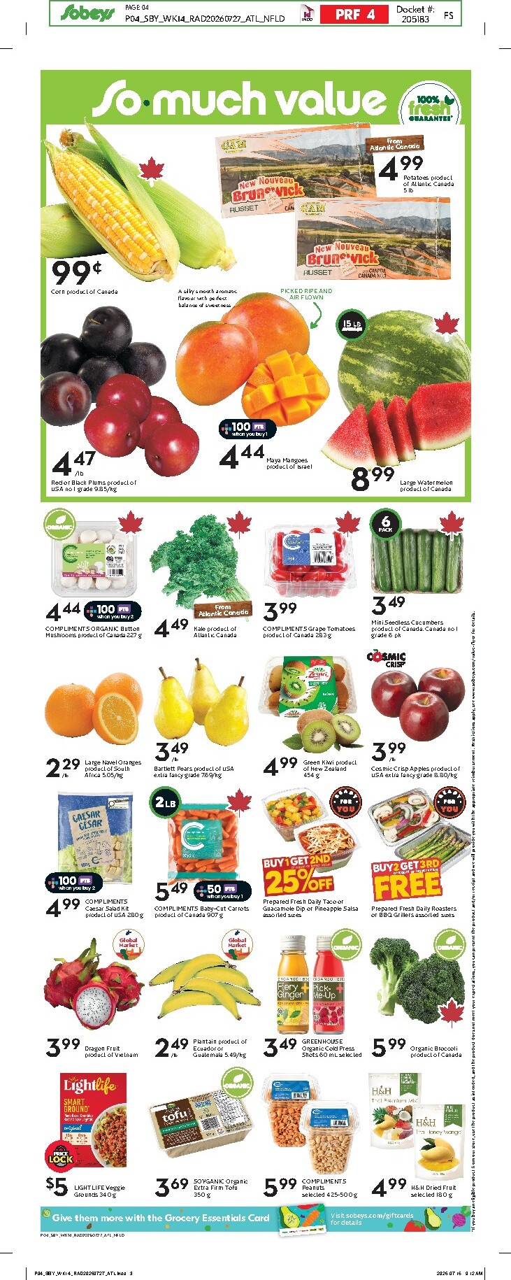 sobeys - Sobeys Flyer Valid from 2026-07-30 to 2026-08-05 - page: 5