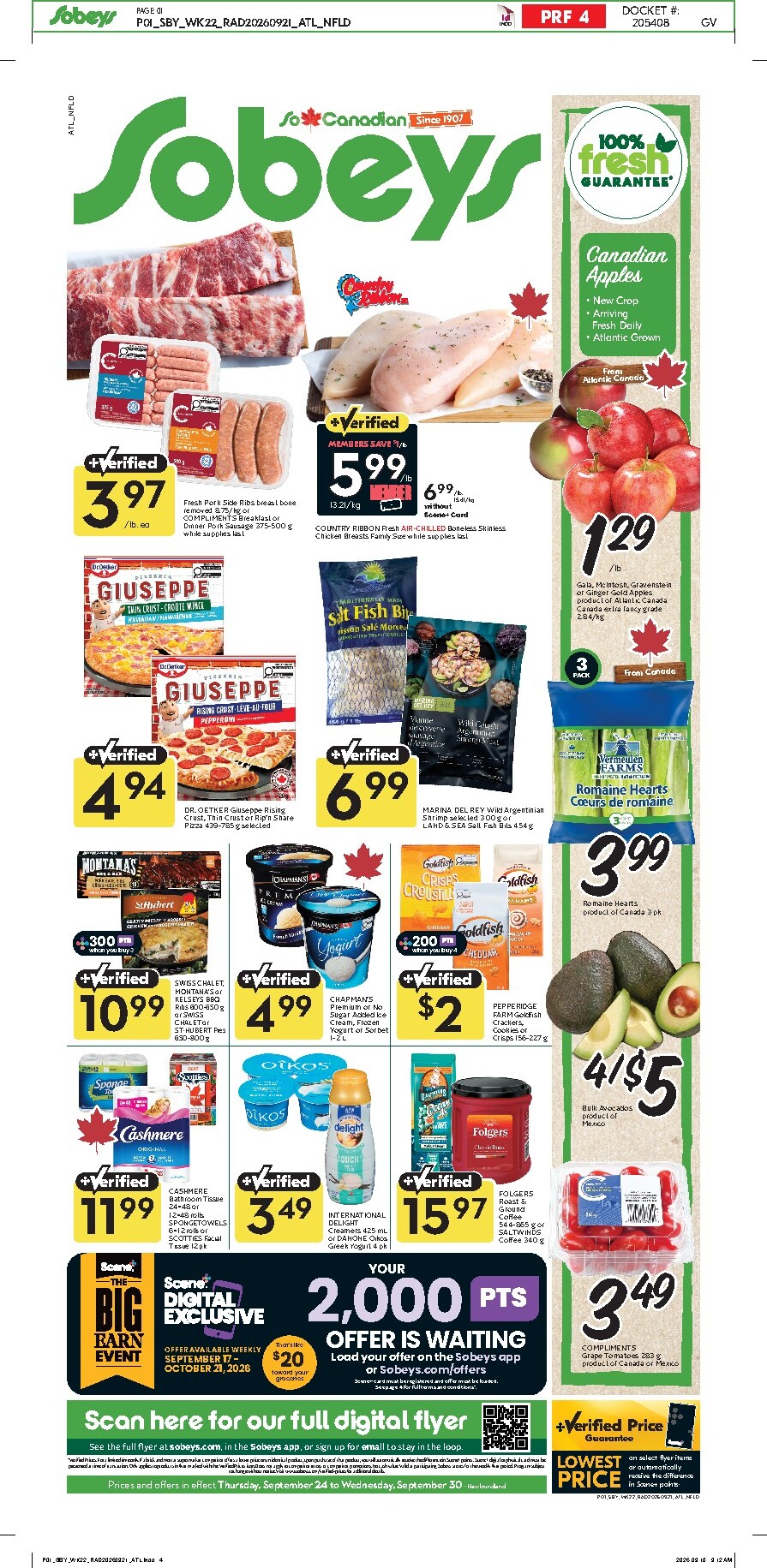 sobeys - New Sobeys Flyer for This Week – 2026-09-24 to 2026-09-30