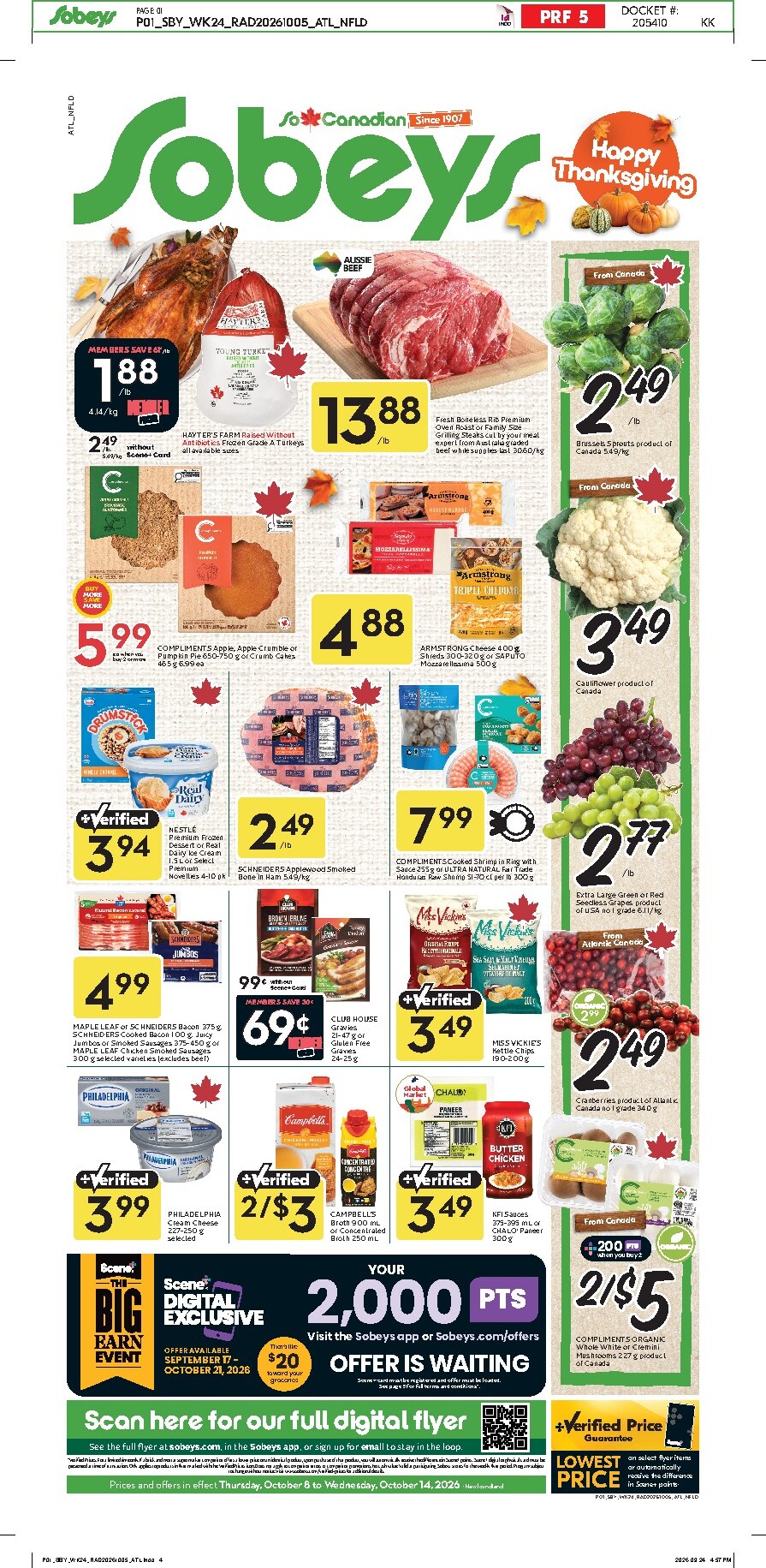 sobeys - New Sobeys Flyer for This Week – 2026-10-08 to 2026-10-14