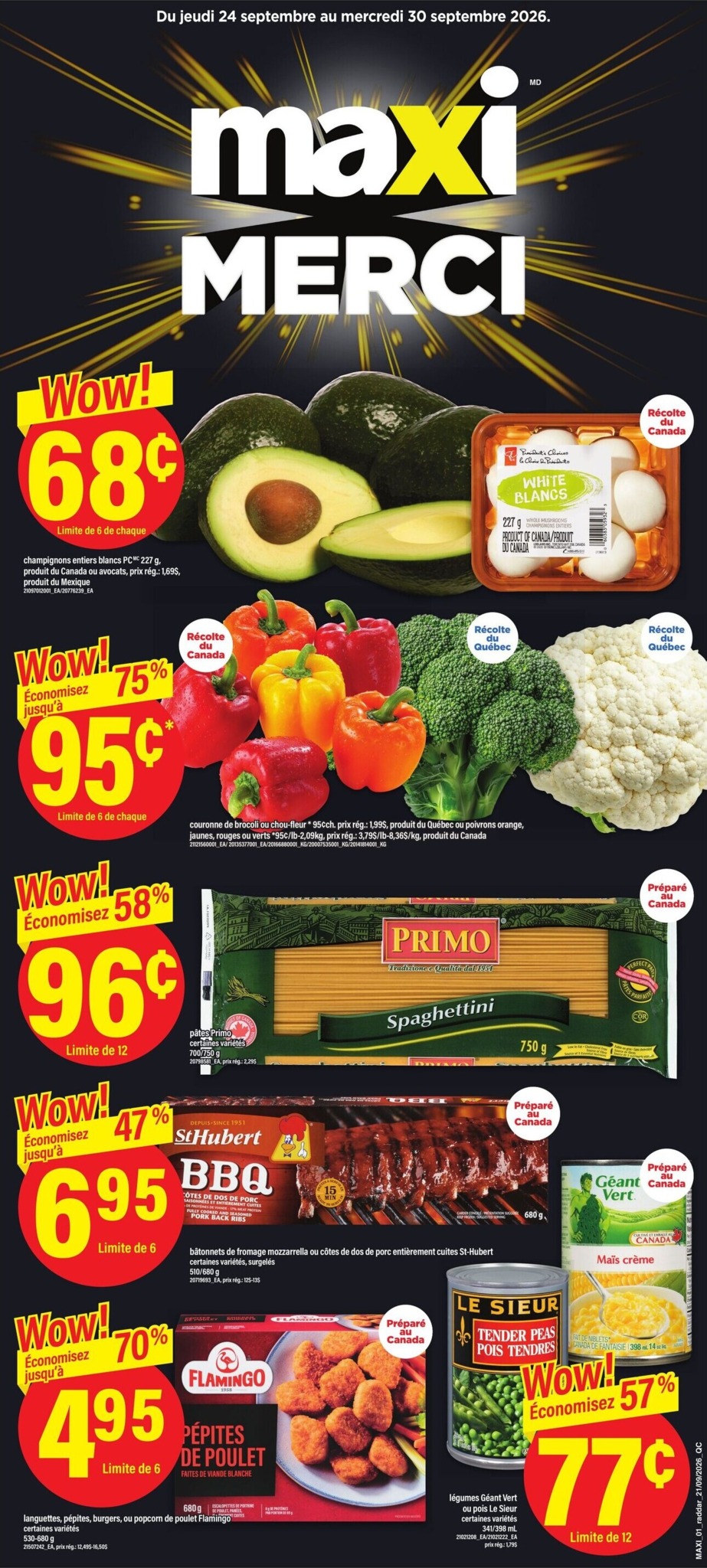 maxi - New Maxi Flyer for This Week – 2026-09-24 to 2026-09-30