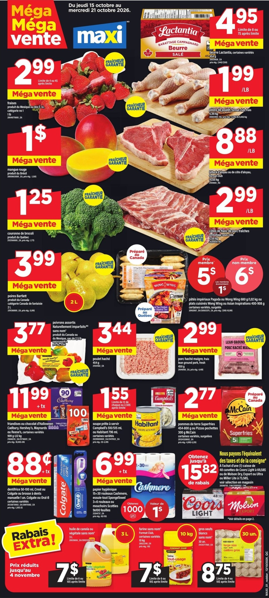 maxi - New Maxi Flyer for This Week – 2026-10-15 to 2026-10-21