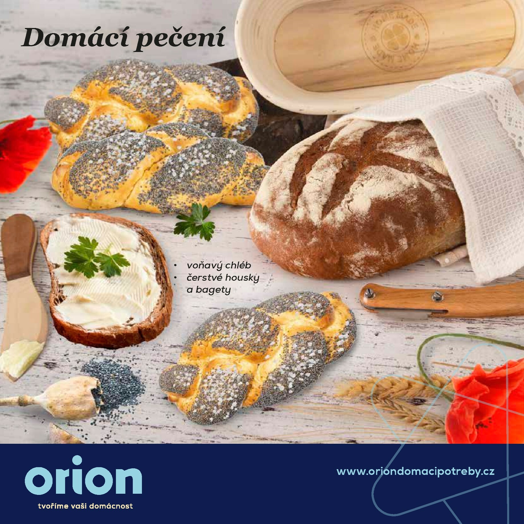 orion - Aktuální leták Orion - Domácí pečení od 01.12. do 31.12.