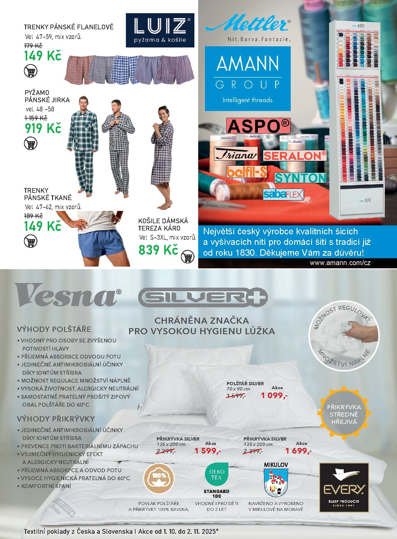vesna - Leták Vesna - Textilní poklady z Česka a Slovenska od 01.10. do 02.11. - page: 4