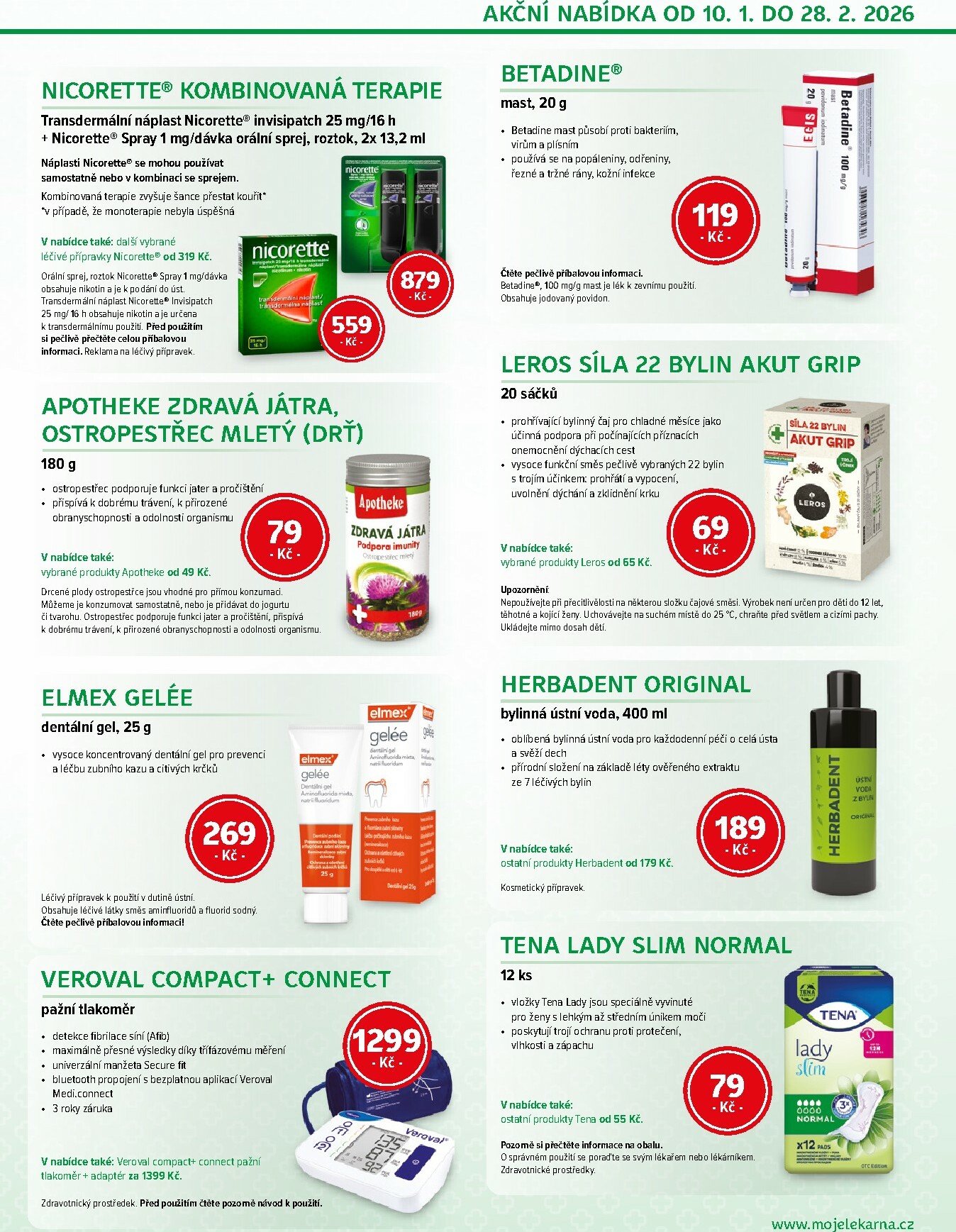 moje-lekarna - Aktuální leták Moje lékarna od 10.01. do 28.02. - page: 11