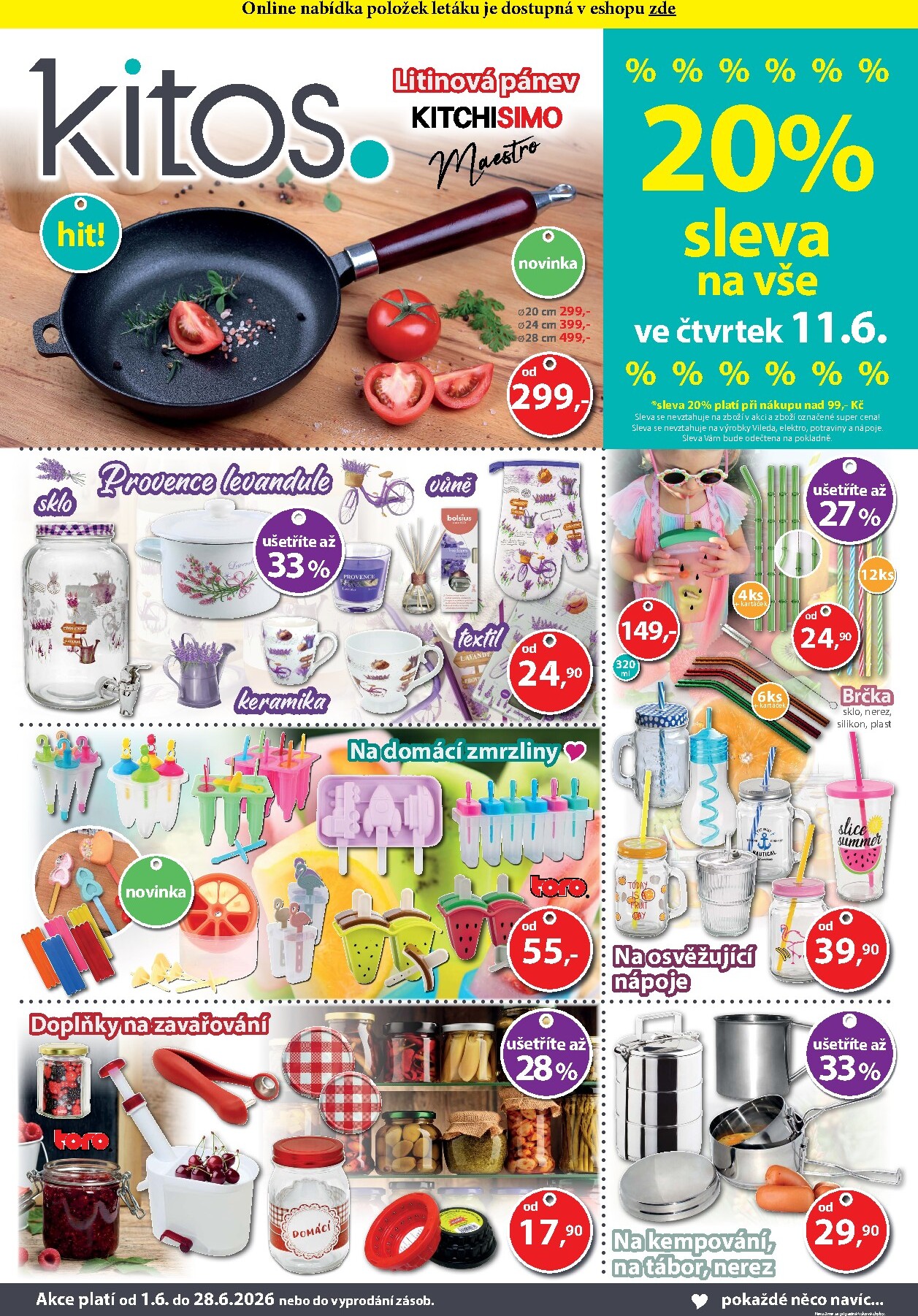 kitos-cz - Aktuální Kitos leták platný od pondělí 01.06.2026 do neděle 28.06.2026