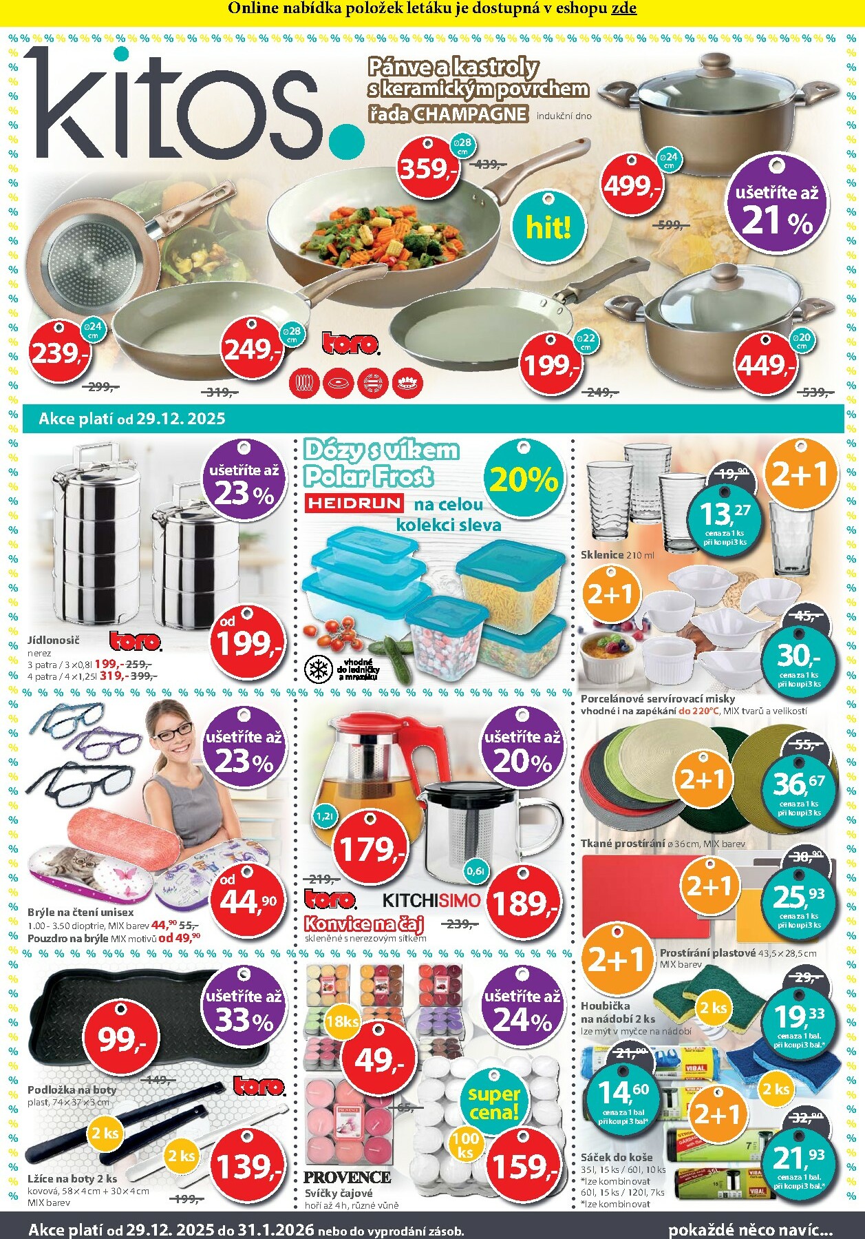 kitos-cz - Aktuální leták Kitos od 29.12. do 31.01.