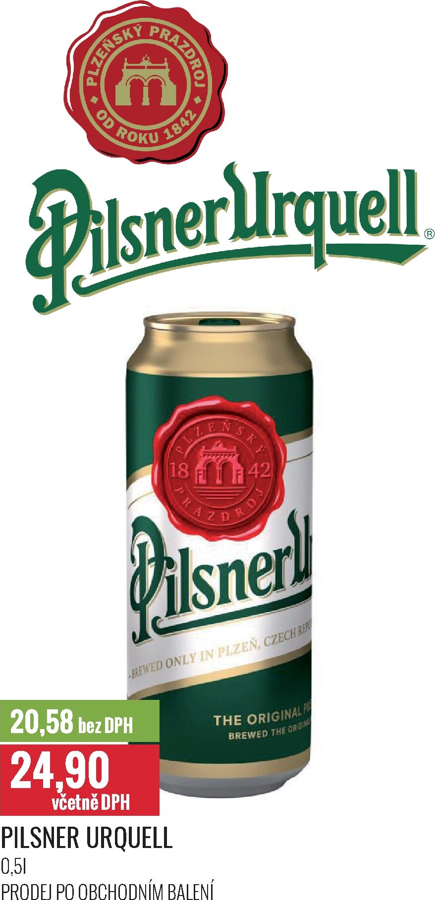 ratio - Ratio - Pilsner Urquell leták platný od neděle 01.03.2026 do neděle 15.03.2026