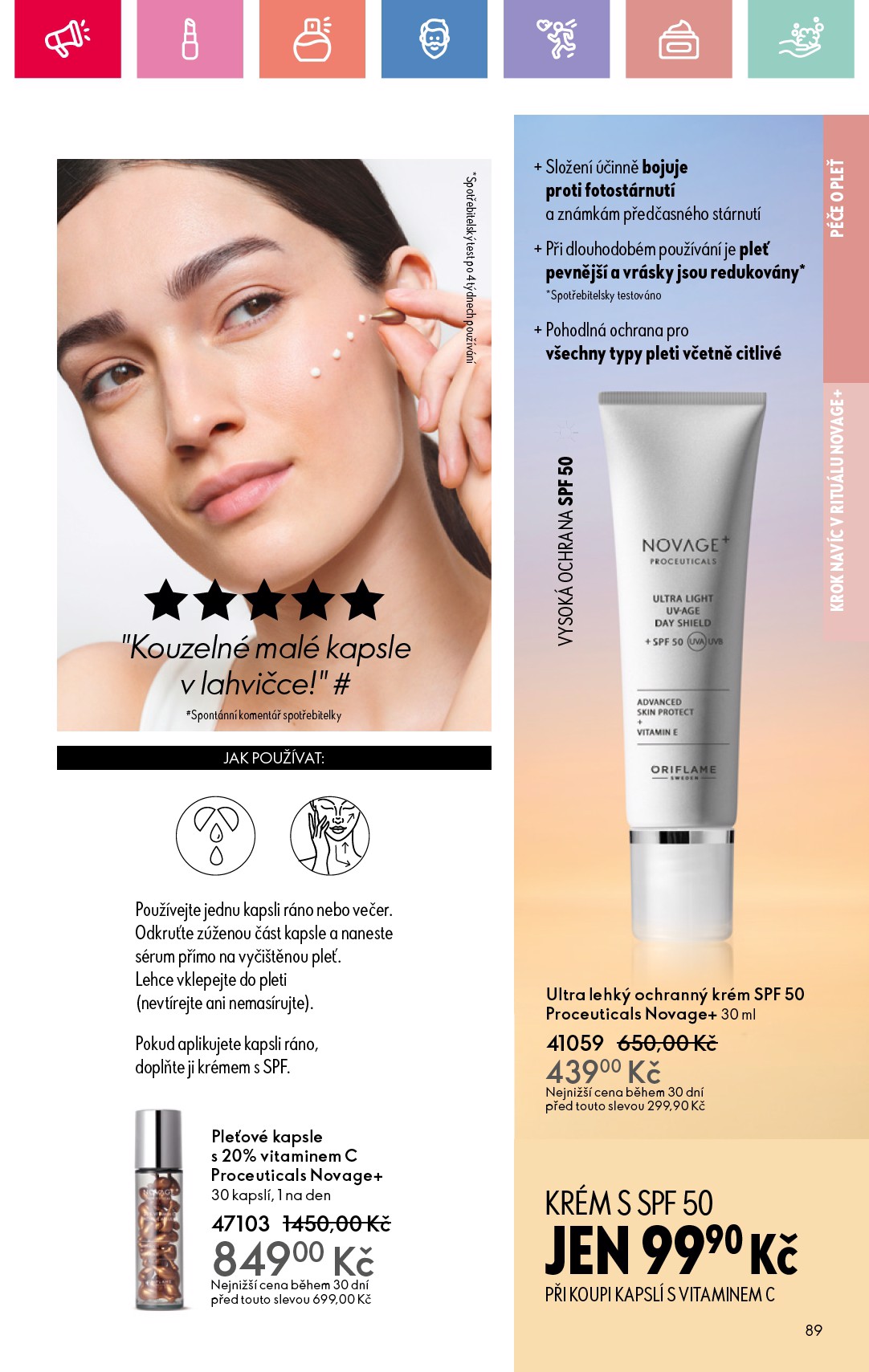 oriflame - Leták Oriflame od 17.08. do 06.09. - page: 89