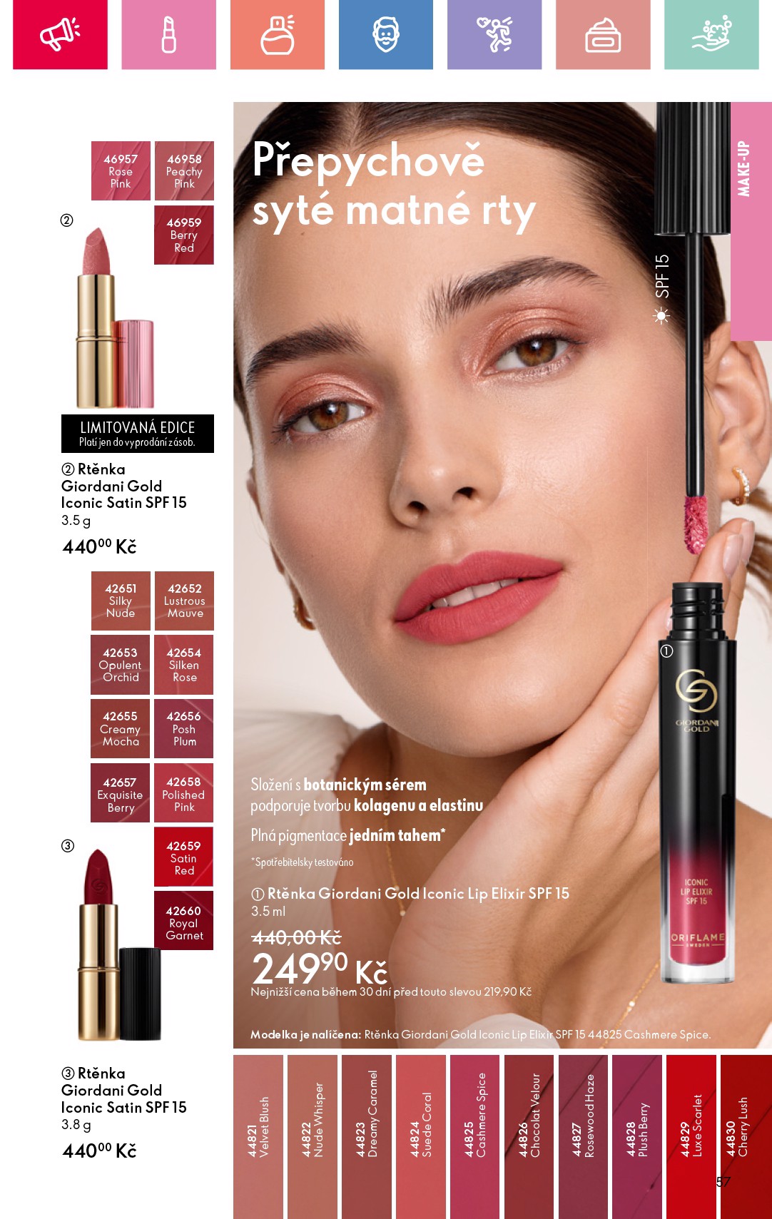 oriflame - Leták Oriflame od 17.08. do 06.09. - page: 57
