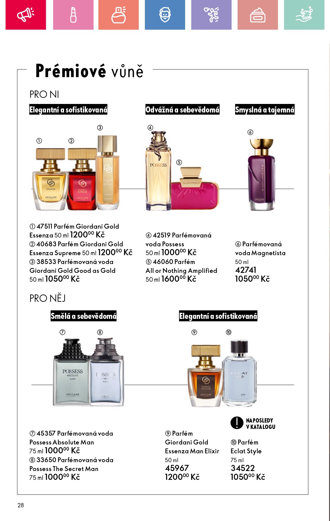 oriflame - Leták Oriflame od 17.08. do 06.09. - page: 28