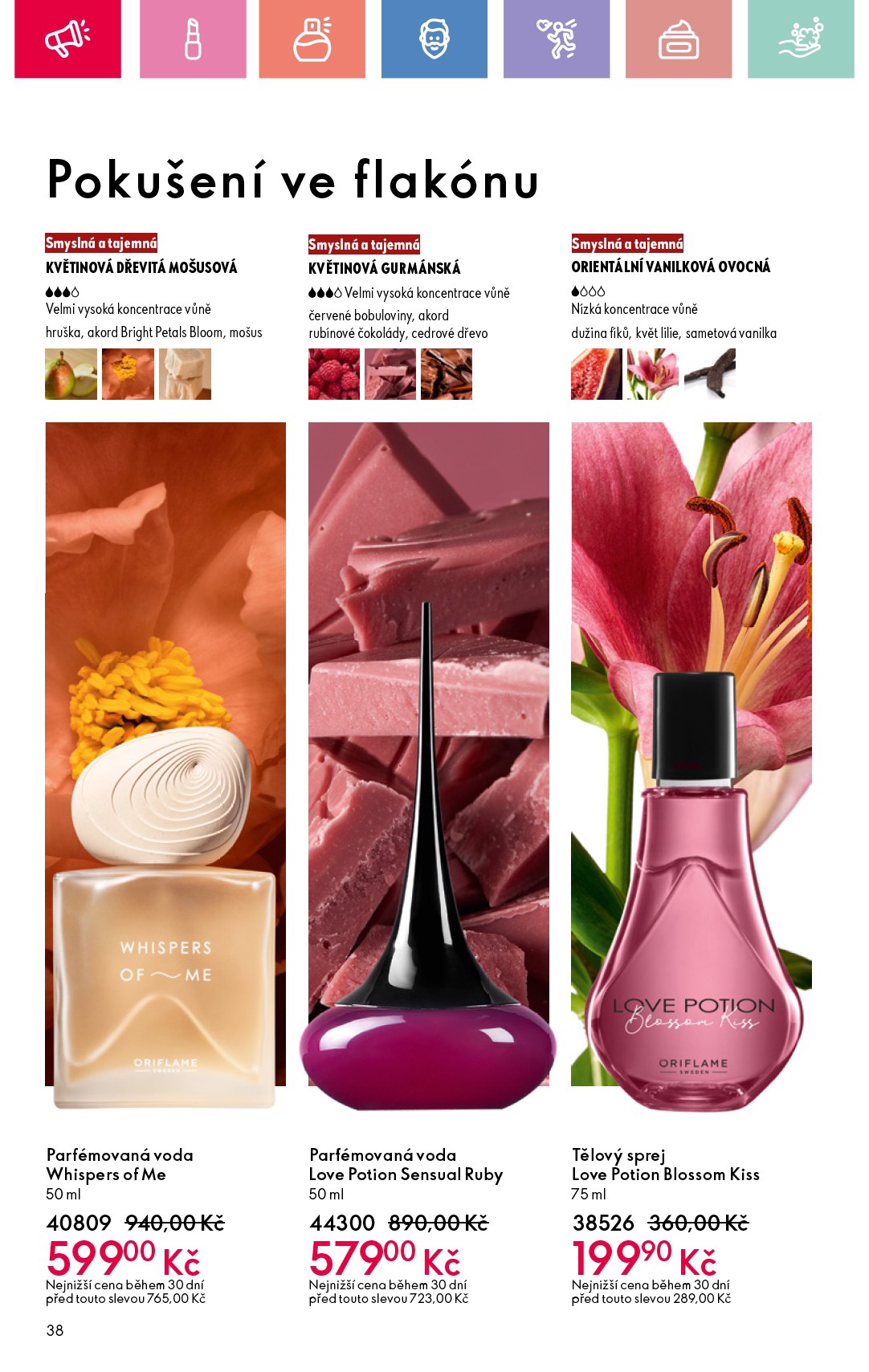 oriflame - Leták Oriflame od 17.08. do 06.09. - page: 38