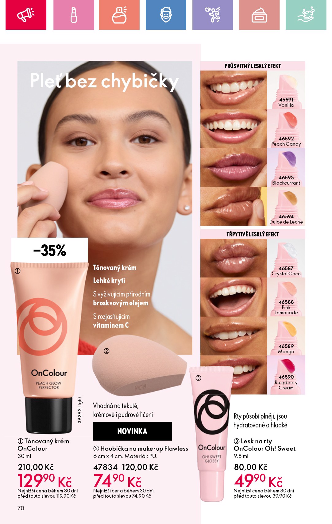 oriflame - Leták Oriflame od 17.08. do 06.09. - page: 70