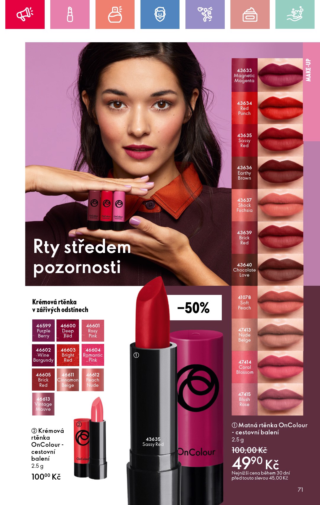 oriflame - Leták Oriflame od 17.08. do 06.09. - page: 71