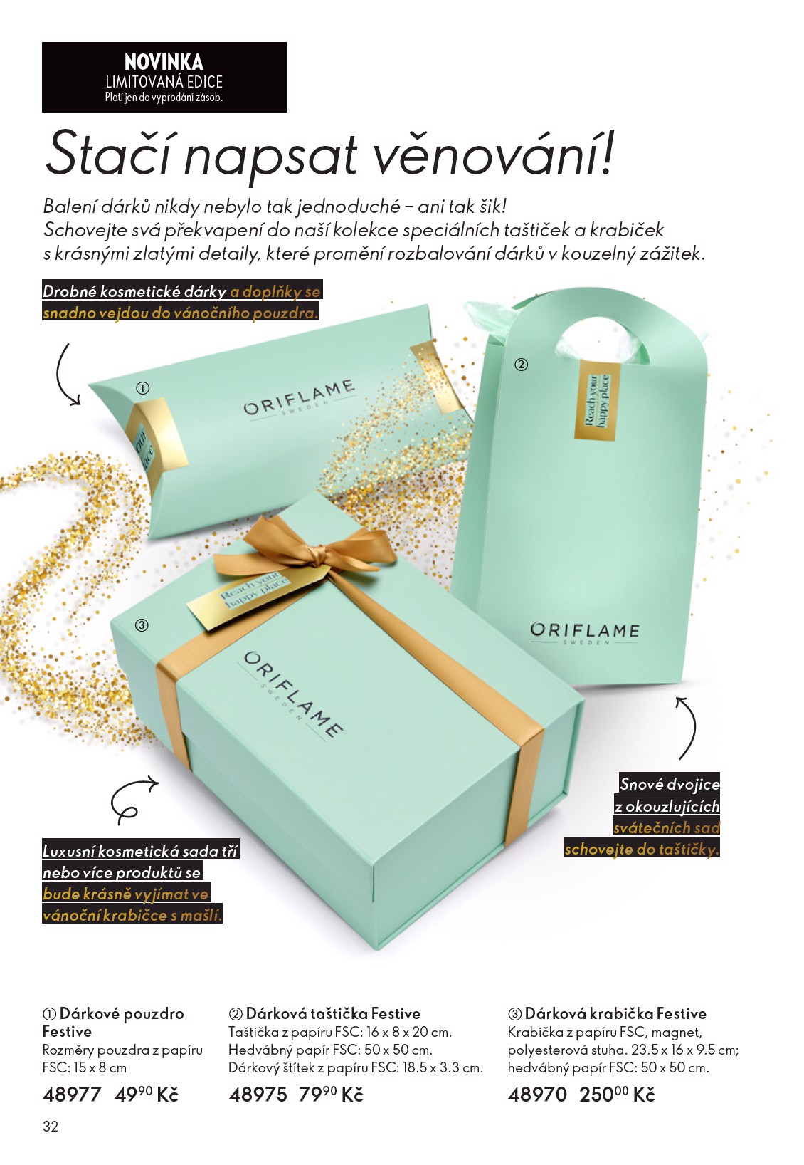 oriflame - Aktuální leták Oriflame od 12.11. do 02.12. - page: 32