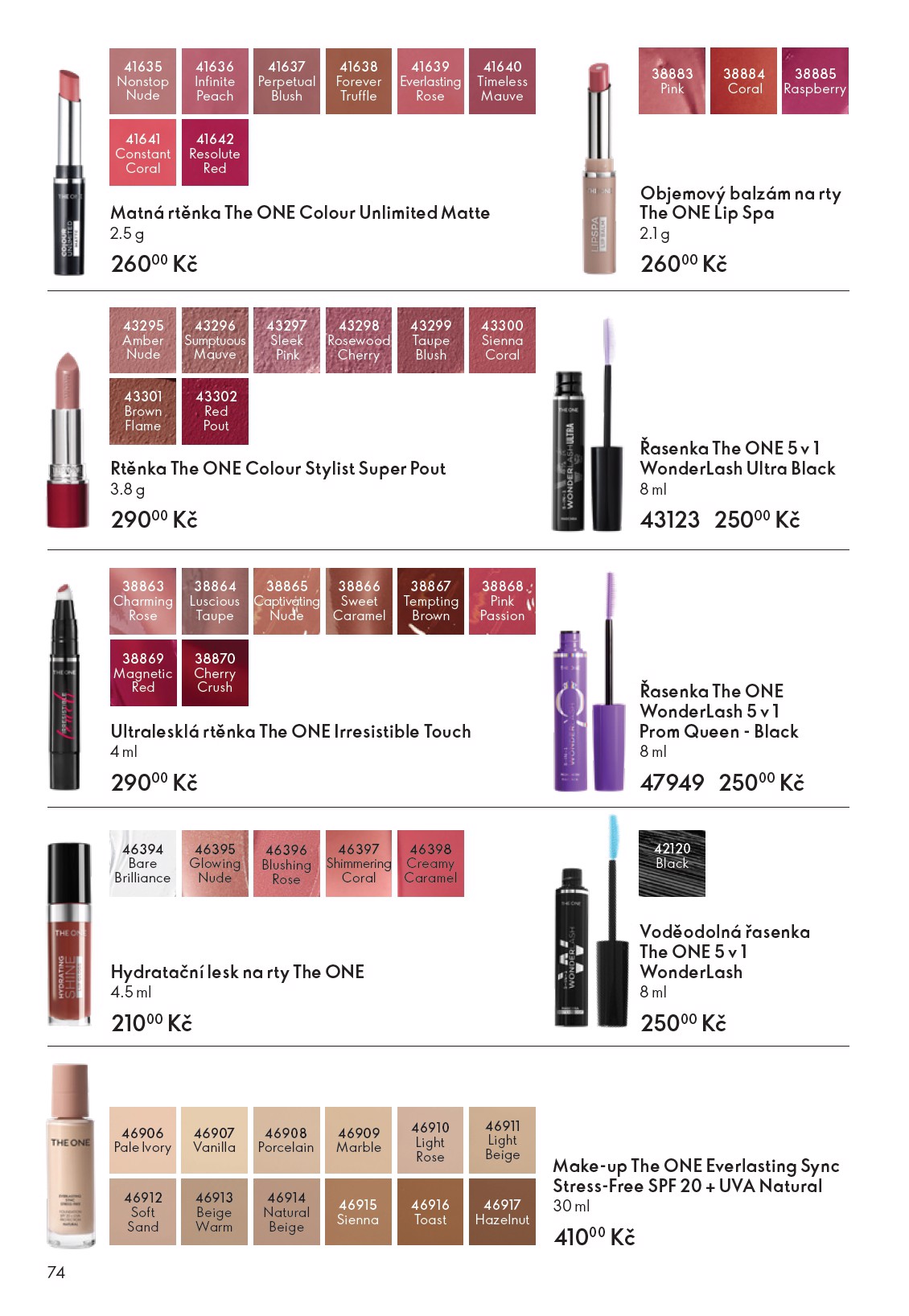 oriflame - Aktuální leták Oriflame od 12.11. do 02.12. - page: 74