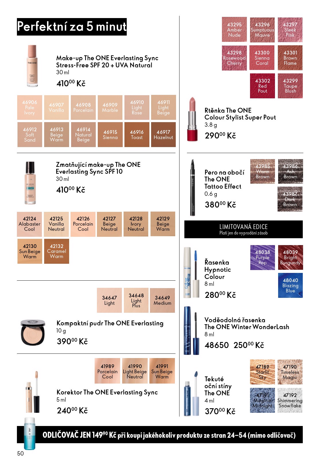 oriflame - Aktuální leták Oriflame od 30.12. do 20.01. - page: 50
