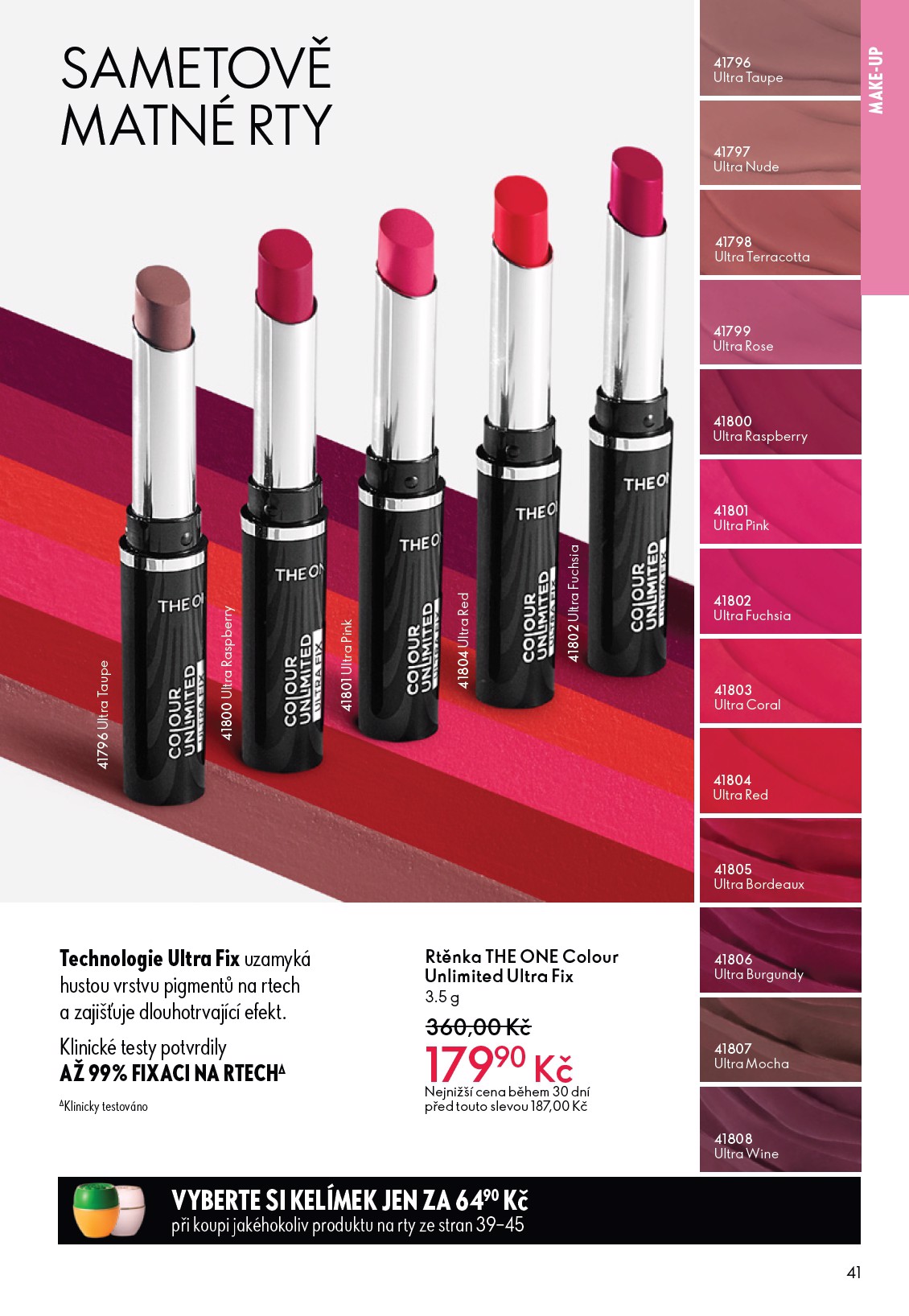 oriflame - Oriflame leták platný od středy 11.02.2026 do úterý 03.03.2026 - page: 41