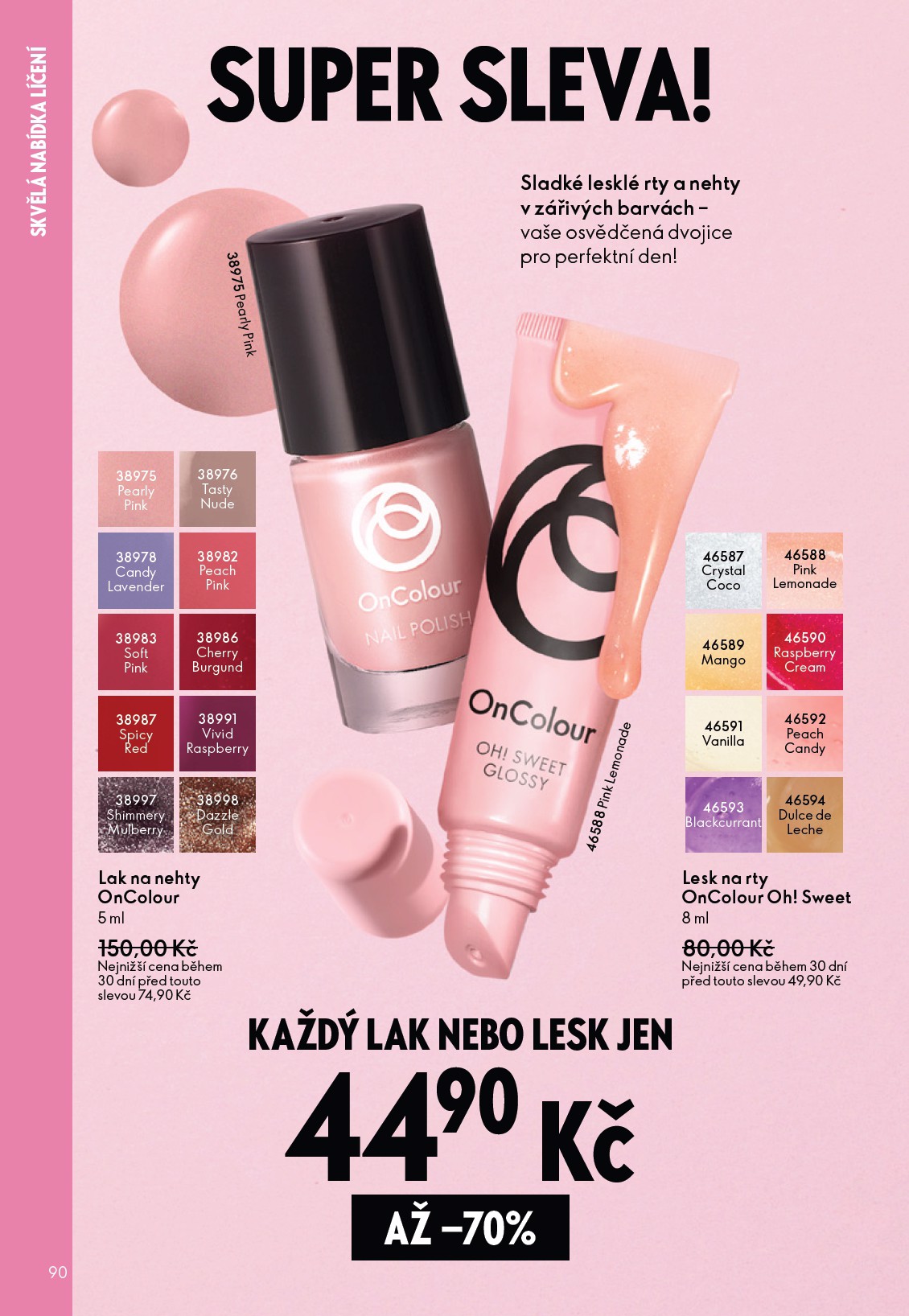 oriflame - Oriflame leták platný od středy 04.03.2026 do úterý 24.03.2026 - page: 90