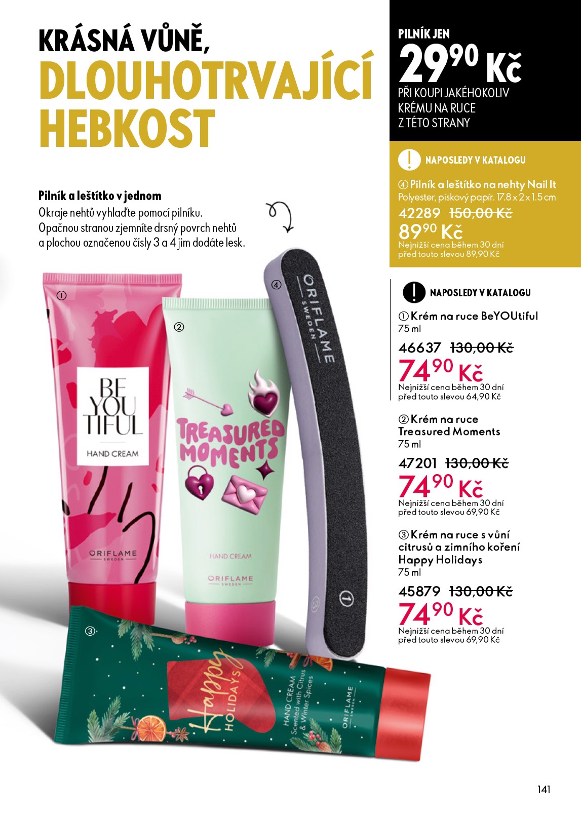 oriflame - Oriflame leták platný od středy 25.03.2026 do soboty 04.04.2026 - page: 141