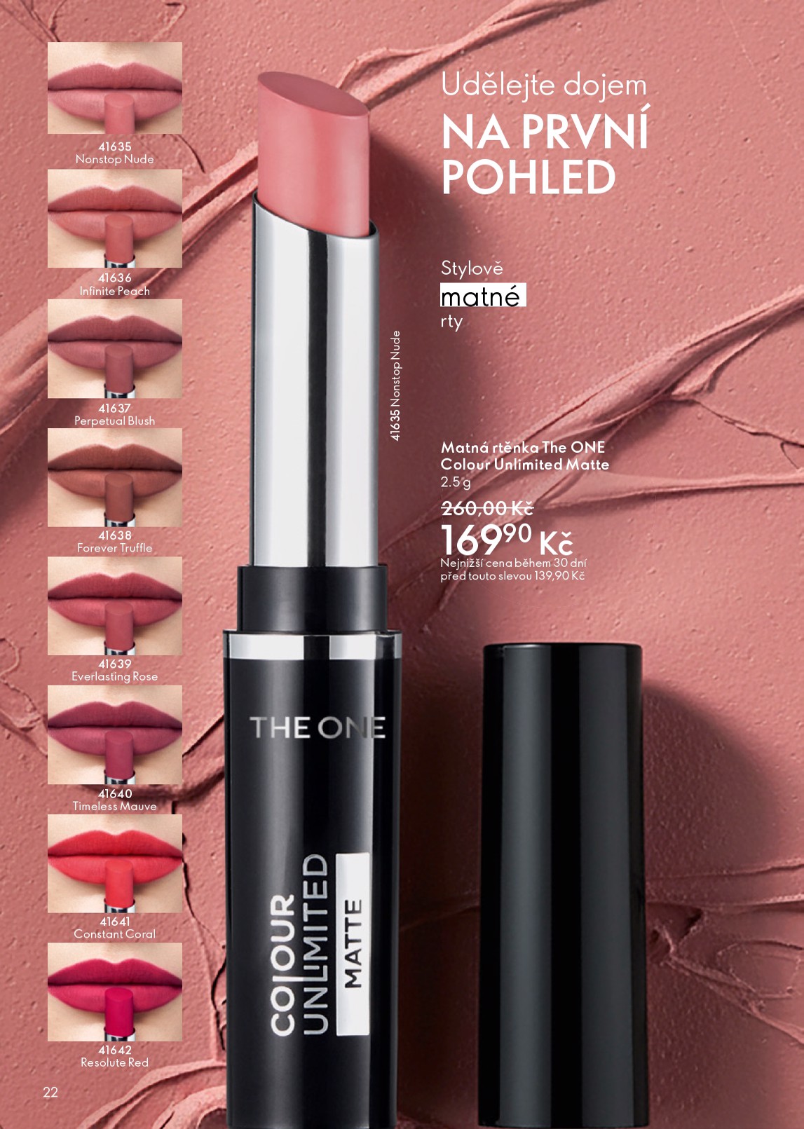 oriflame - Oriflame leták platný od středy 25.03.2026 do soboty 04.04.2026 - page: 22