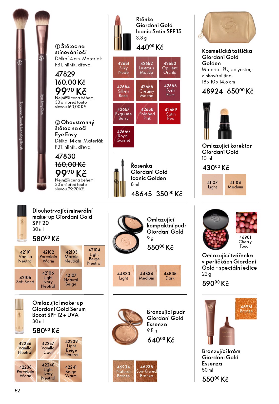 oriflame - Aktuální Oriflame leták platný od středy 15.04.2026 do úterý 05.05.2026 - page: 52