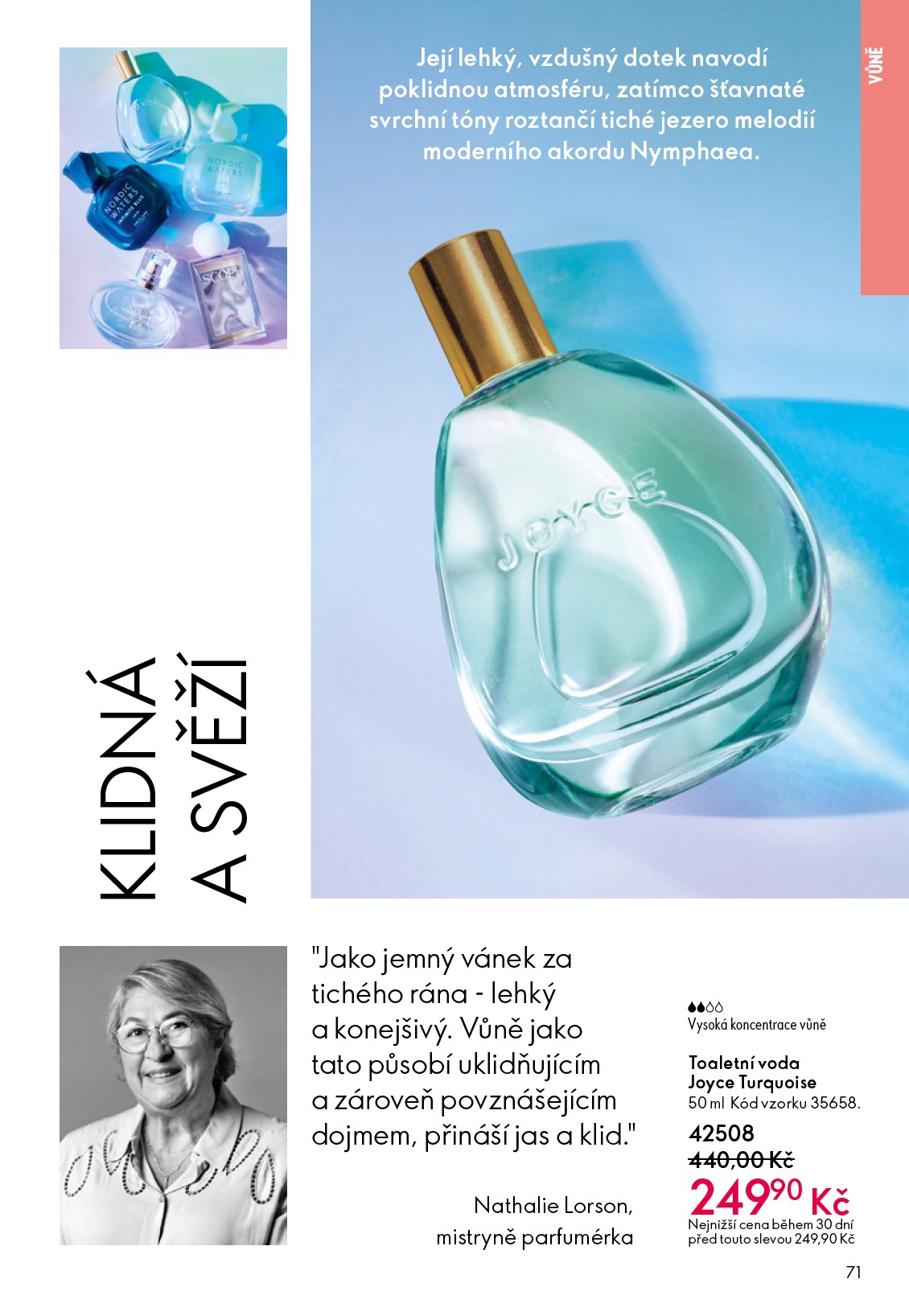 oriflame - Aktuální Oriflame leták platný od středy 15.04.2026 do úterý 05.05.2026 - page: 71