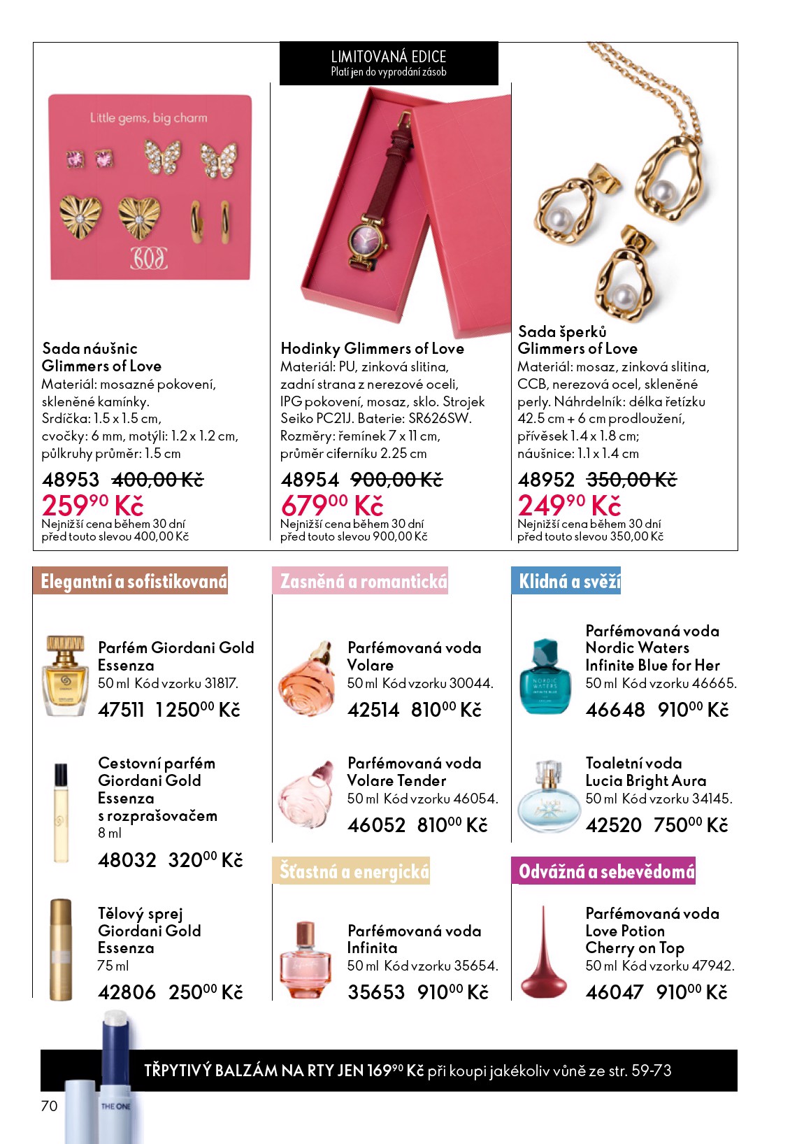 oriflame - Aktuální Oriflame leták platný od středy 15.04.2026 do úterý 05.05.2026 - page: 70