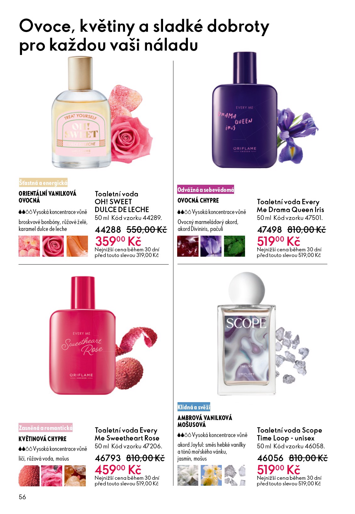 oriflame - Aktuální Oriflame leták platný od středy 06.05.2026 do úterý 26.05.2026 - page: 56