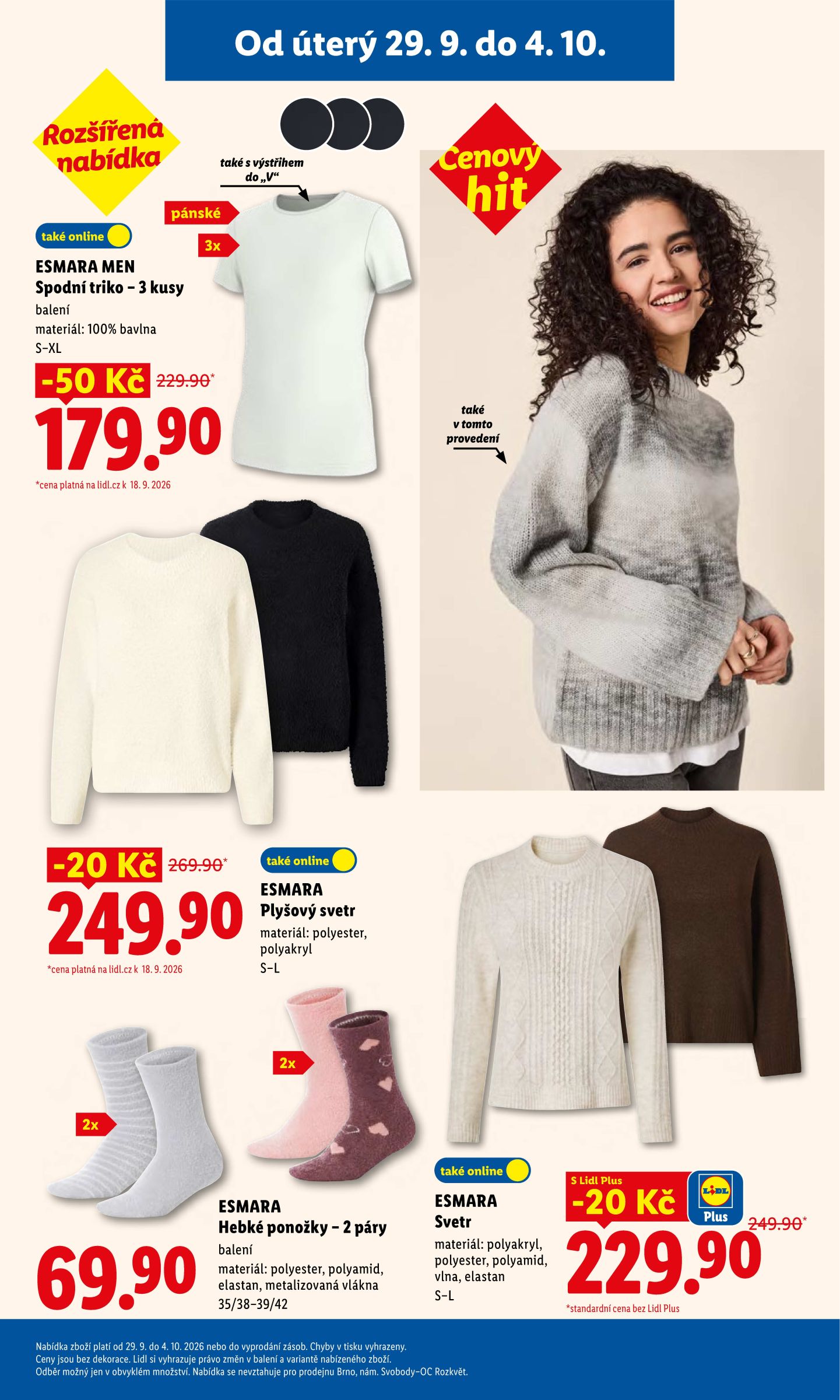 lidl - Lidl - Spotřební zboží leták na příští týden od úterý 29.09.2026 do neděle 04.10.2026 - page: 5