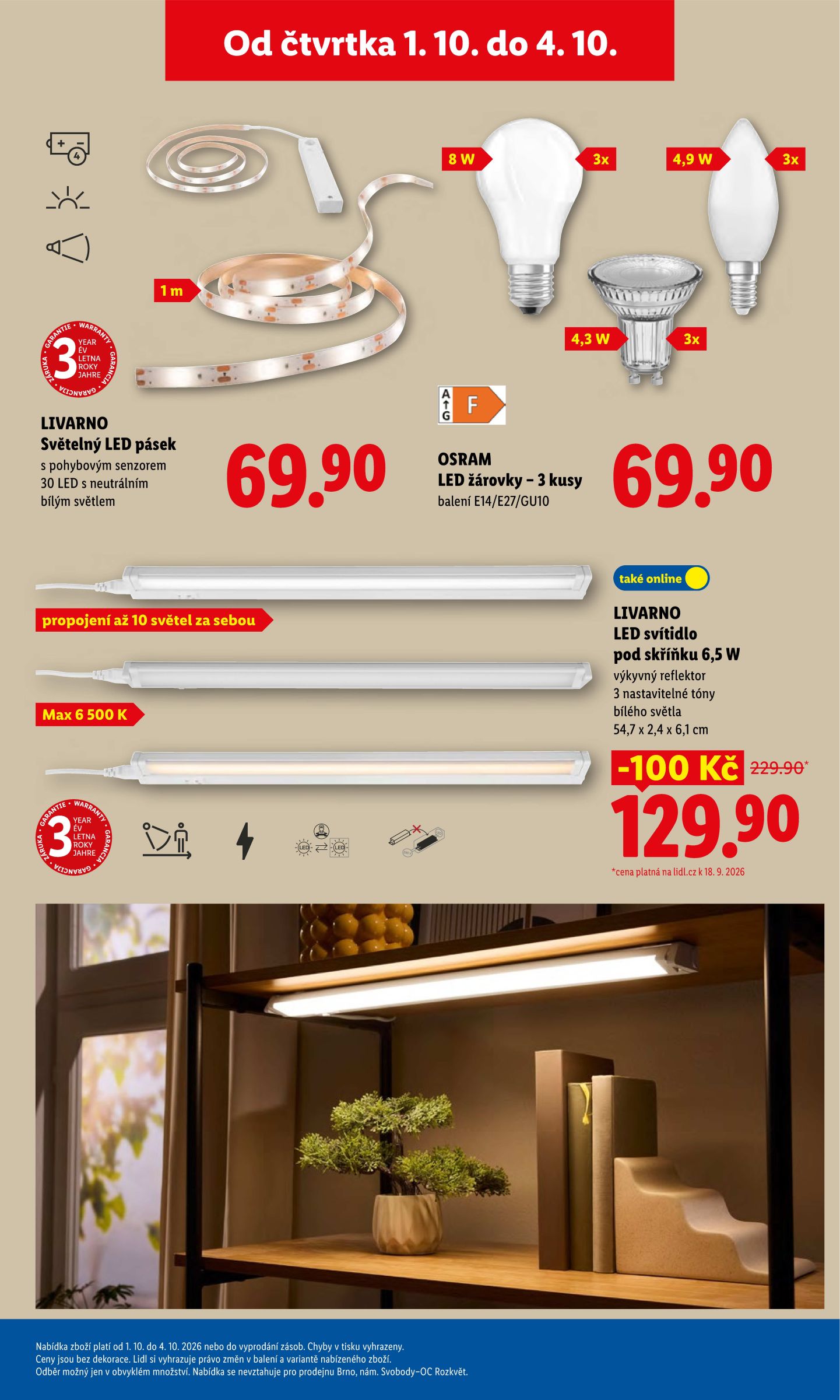 lidl - Lidl - Spotřební zboží leták na příští týden od úterý 29.09.2026 do neděle 04.10.2026 - page: 25