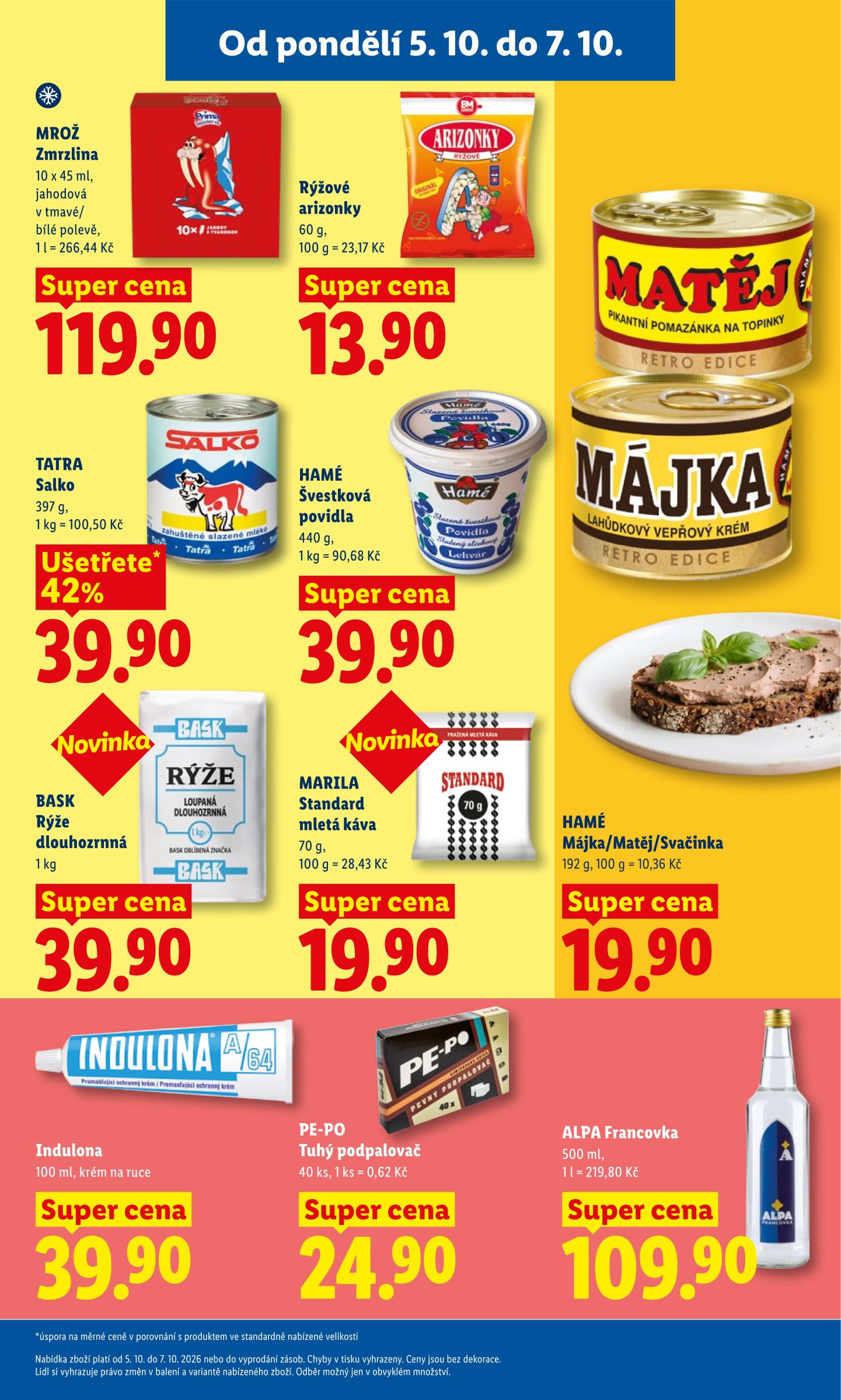 lidl - Lidl leták na příští týden od pondělí 05.10.2026 do středy 07.10.2026 - page: 23