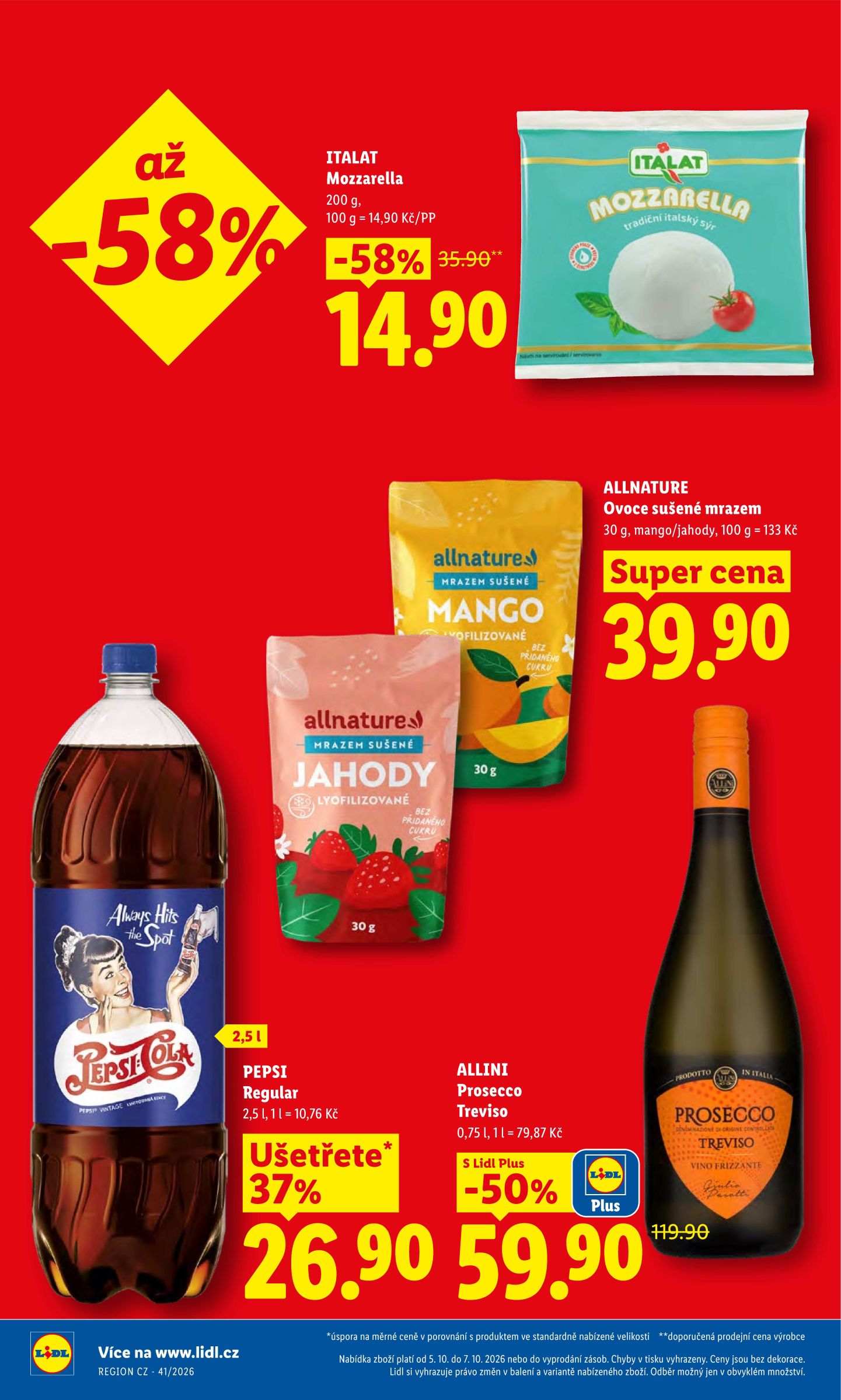 lidl - Lidl leták na příští týden od pondělí 05.10.2026 do středy 07.10.2026 - page: 2