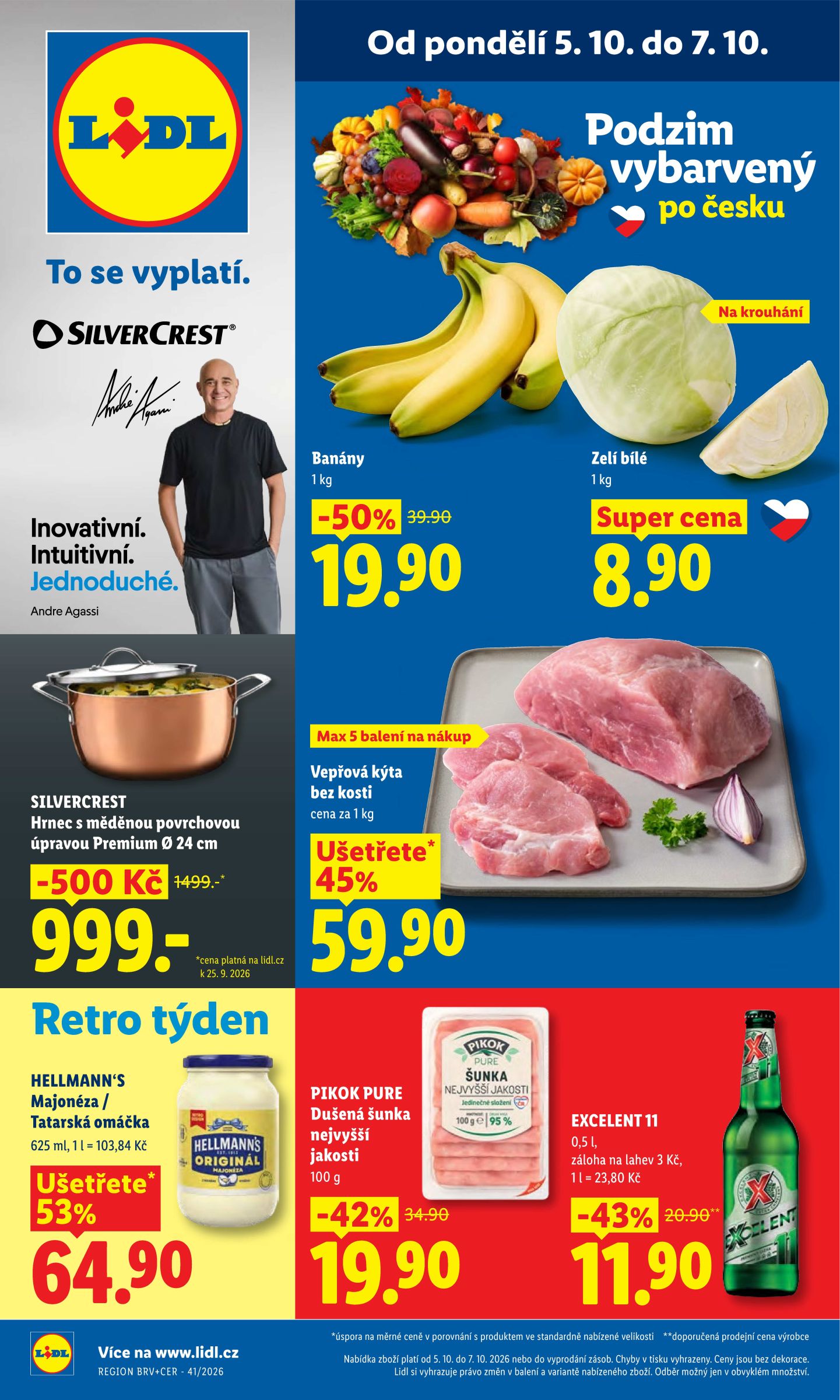 lidl - Lidl leták na příští týden od pondělí 05.10.2026 do středy 07.10.2026