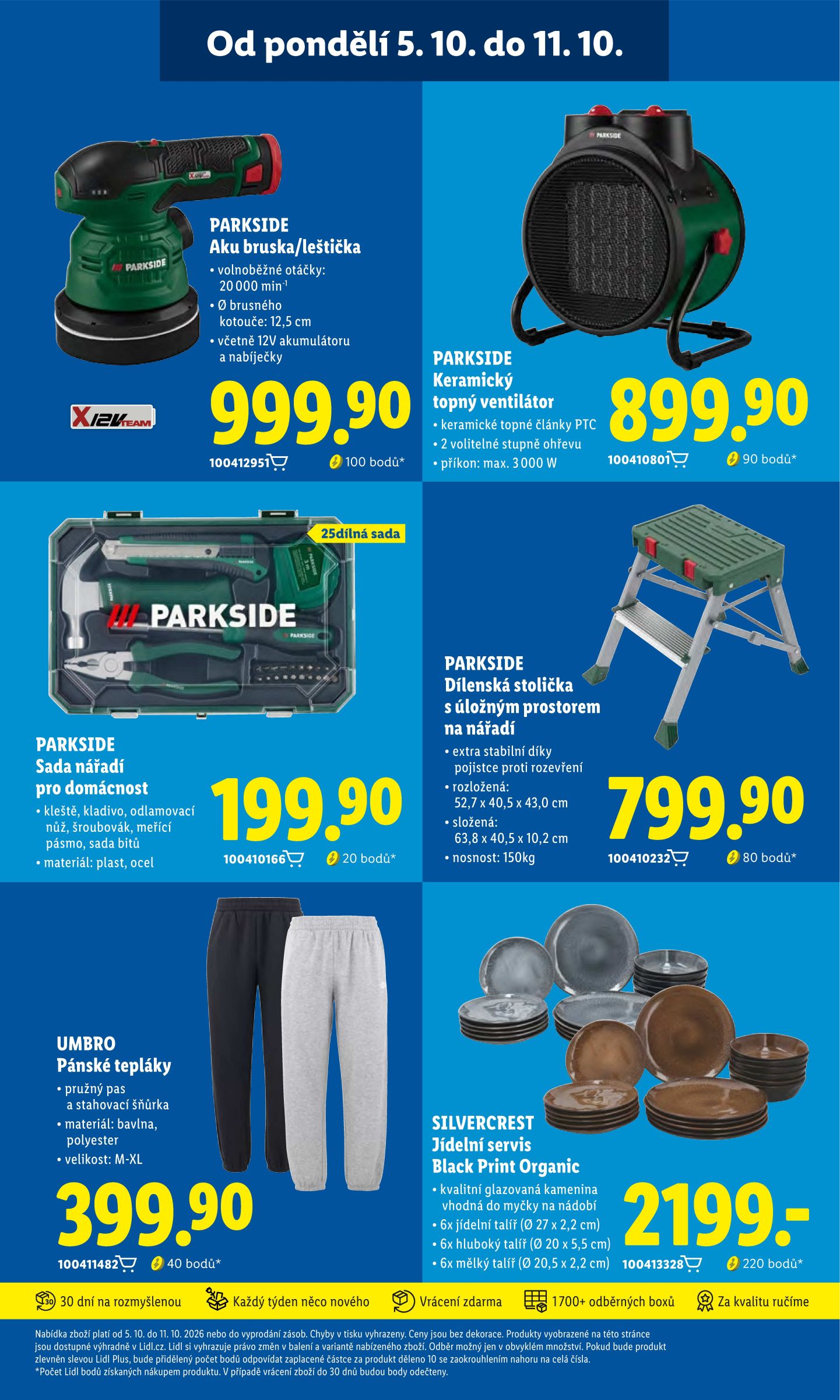 lidl - Lidl leták na příští týden od pondělí 05.10.2026 do středy 07.10.2026 - page: 47