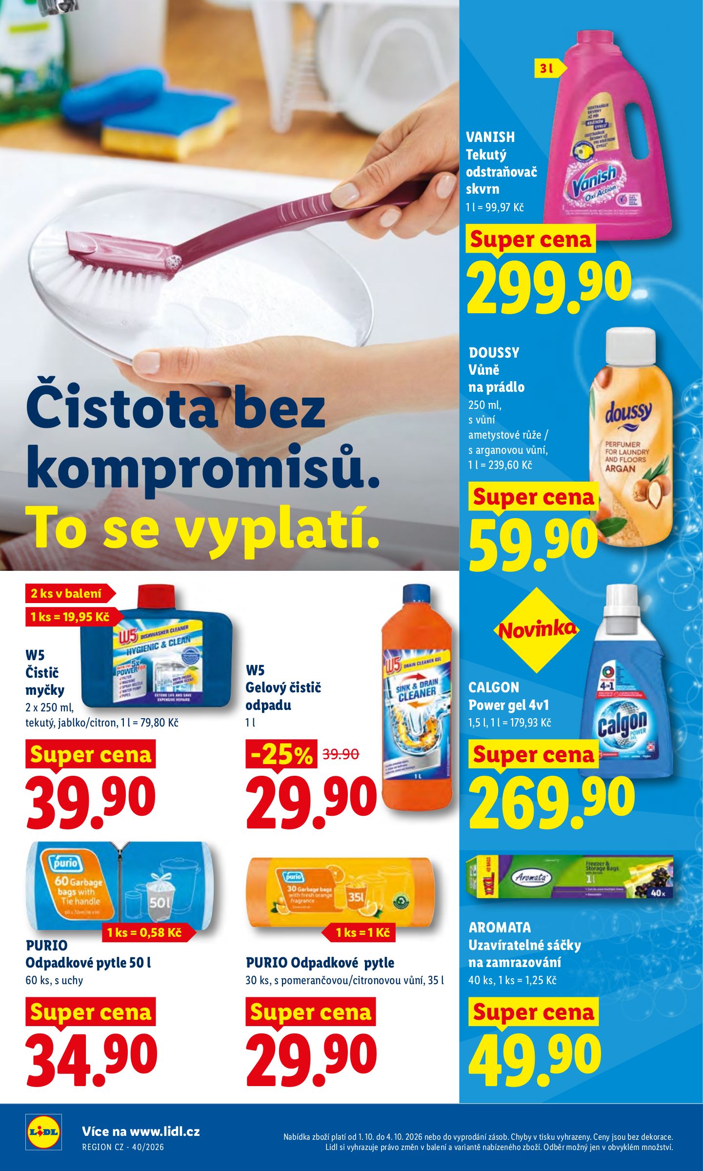 lidl - Aktuální Lidl leták platný od čtvrtka 01.10.2026 do neděle 04.10.2026 - page: 38