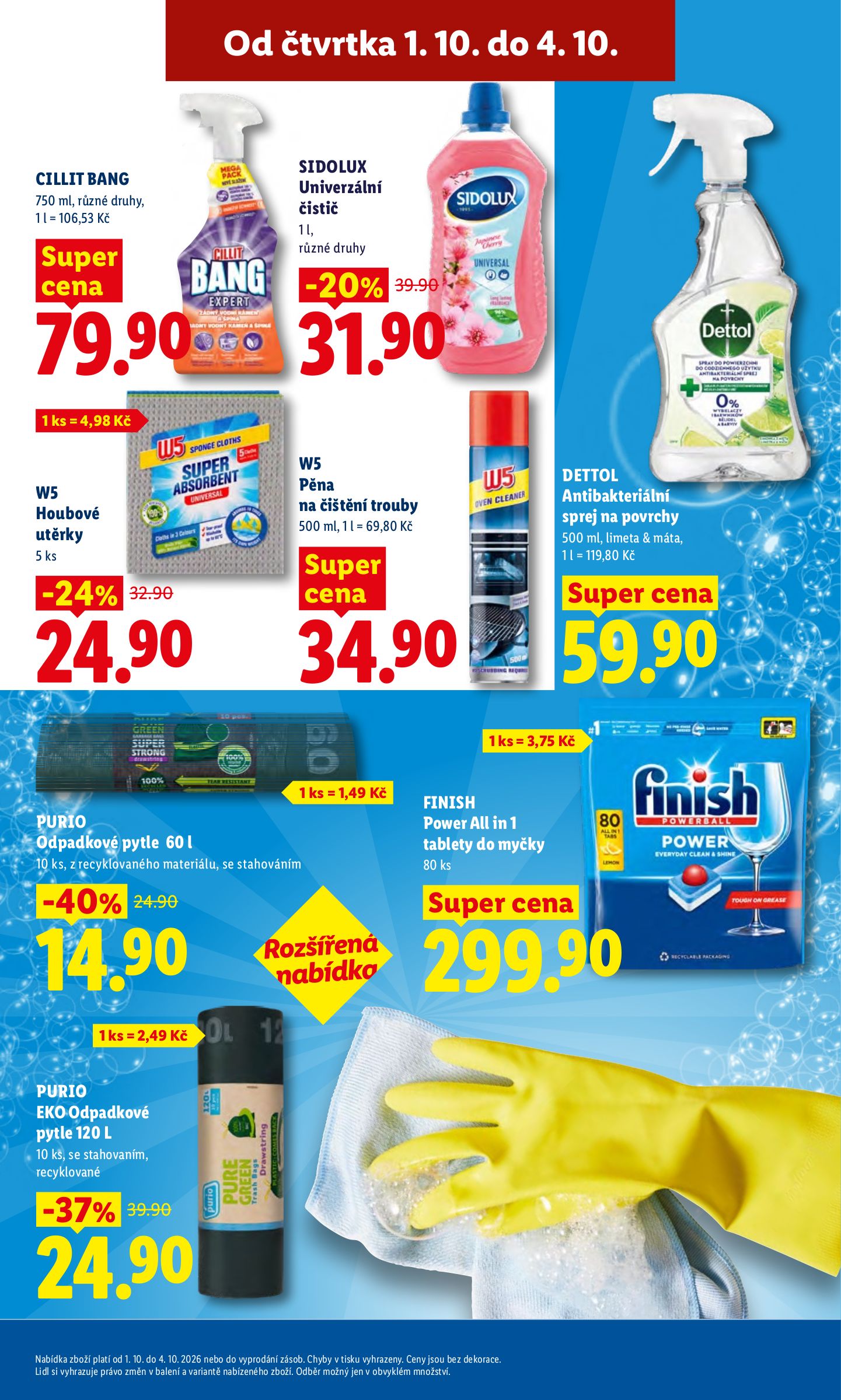 lidl - Aktuální Lidl leták platný od čtvrtka 01.10.2026 do neděle 04.10.2026 - page: 39