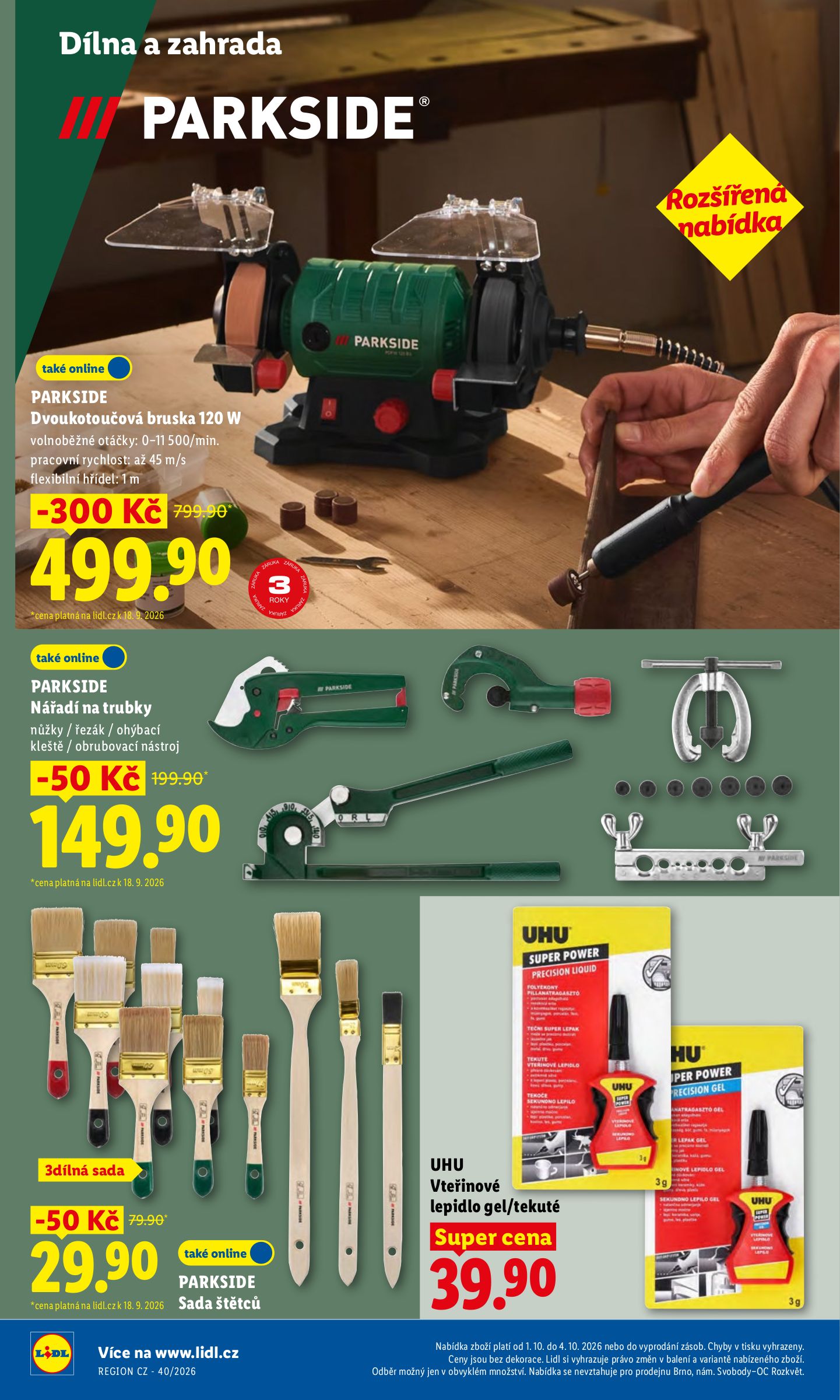 lidl - Aktuální Lidl leták platný od čtvrtka 01.10.2026 do neděle 04.10.2026 - page: 46