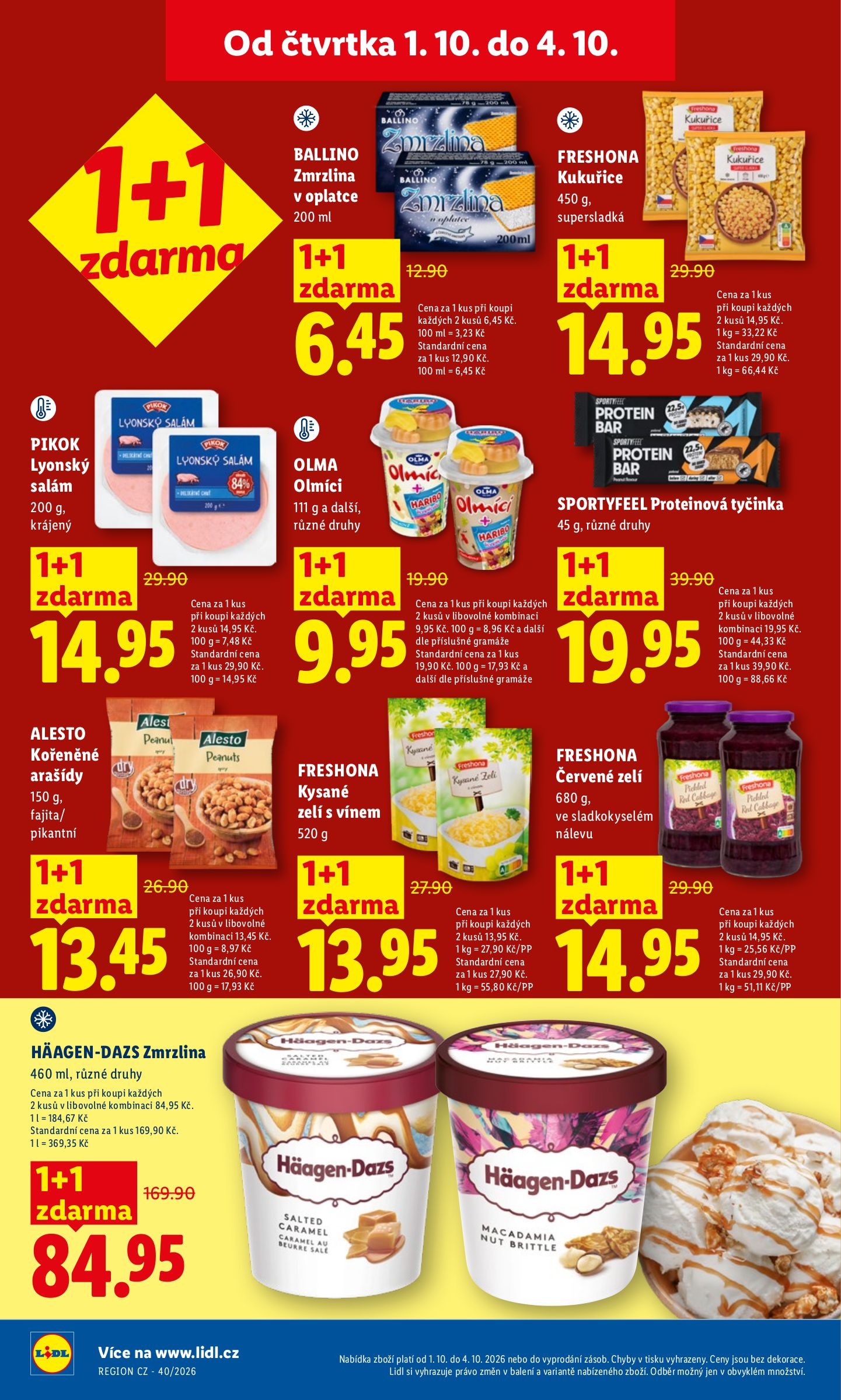 lidl - Aktuální Lidl leták platný od čtvrtka 01.10.2026 do neděle 04.10.2026 - page: 26