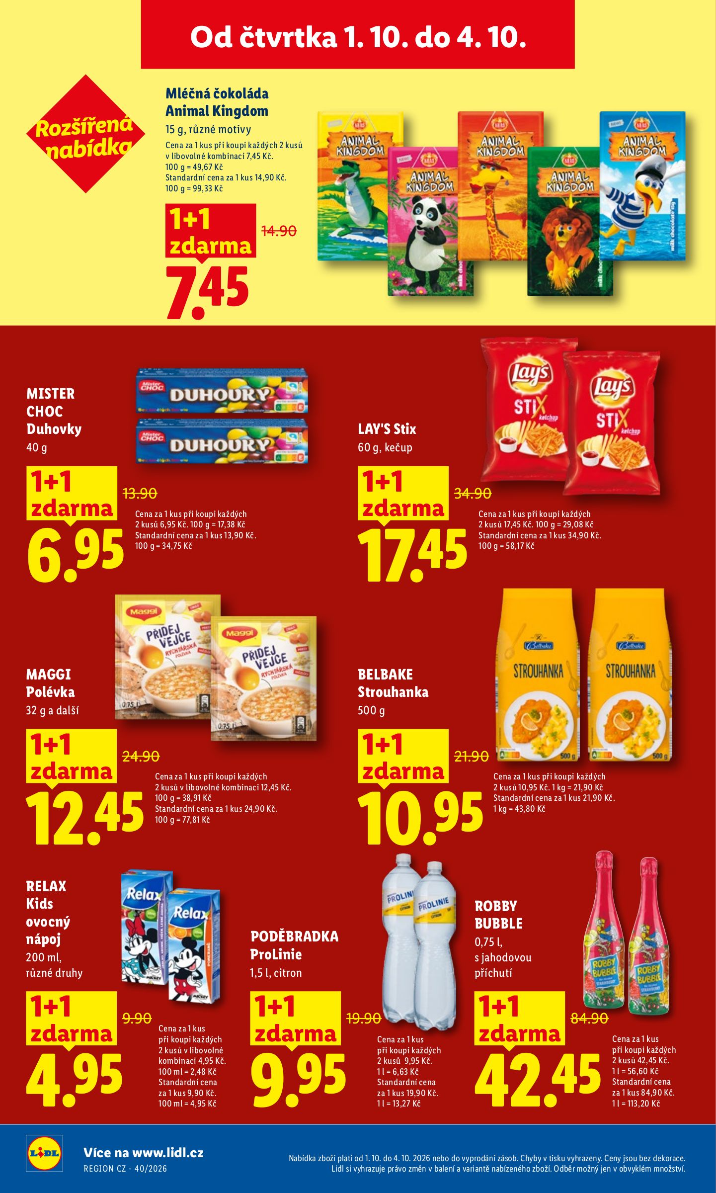 lidl - Aktuální Lidl leták platný od čtvrtka 01.10.2026 do neděle 04.10.2026 - page: 28