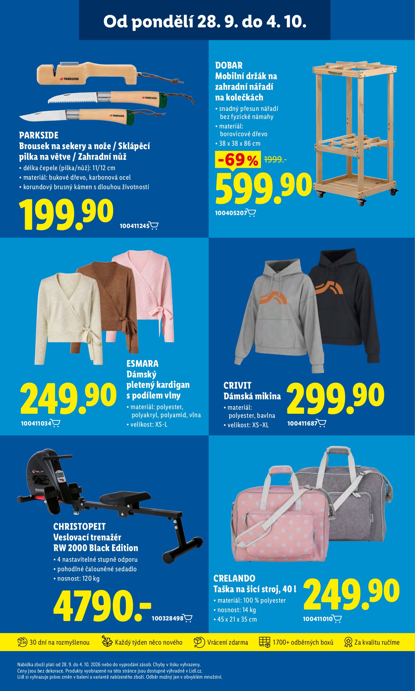 lidl - Aktuální Lidl leták platný od čtvrtka 01.10.2026 do neděle 04.10.2026 - page: 41