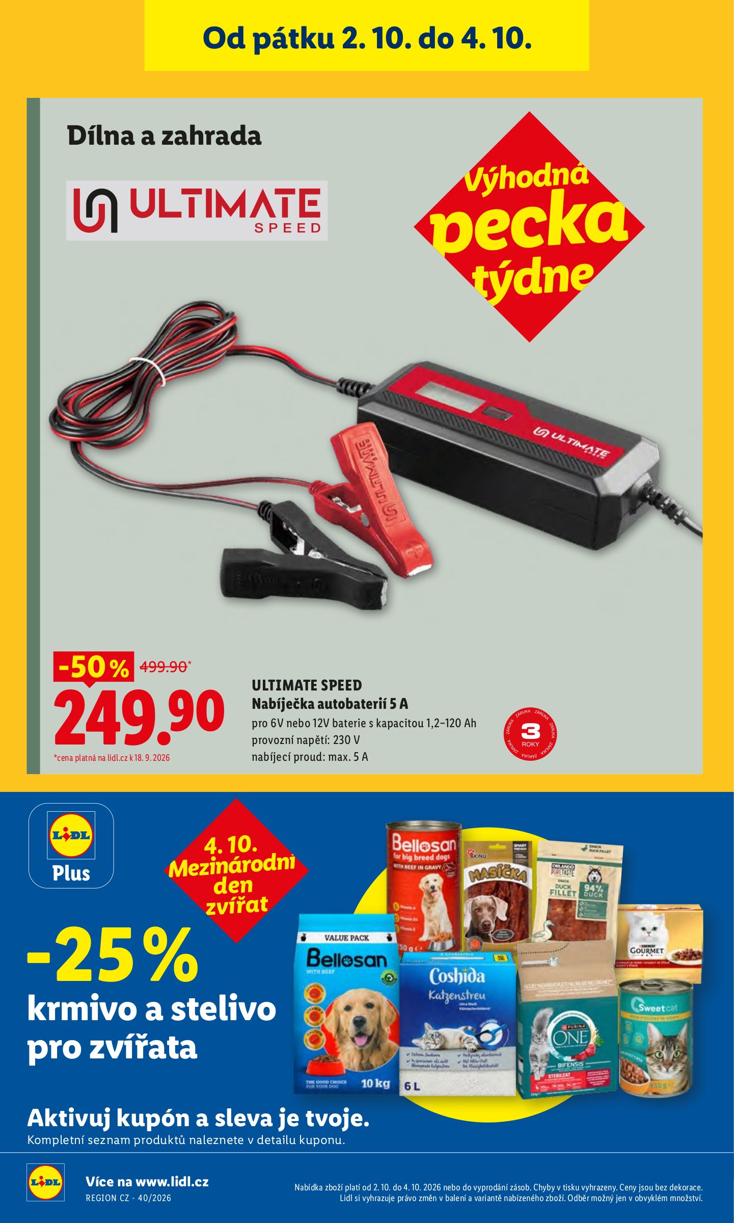 lidl - Aktuální Lidl leták platný od čtvrtka 01.10.2026 do neděle 04.10.2026 - page: 54