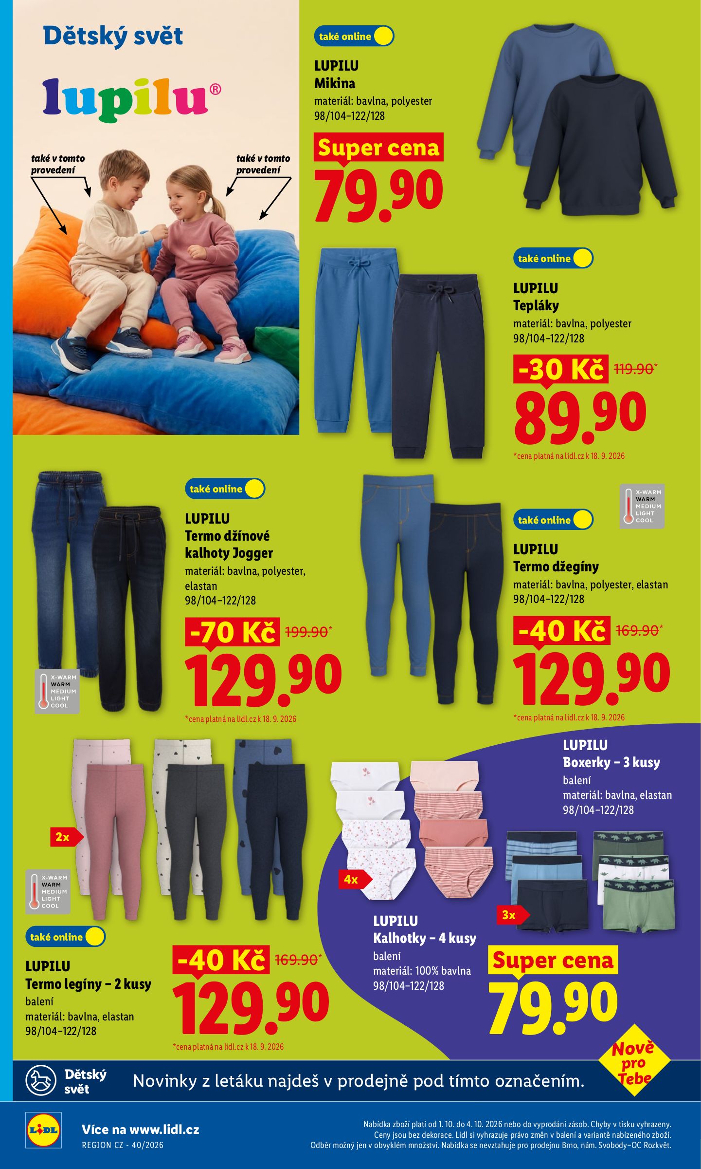 lidl - Aktuální Lidl leták platný od čtvrtka 01.10.2026 do neděle 04.10.2026 - page: 48
